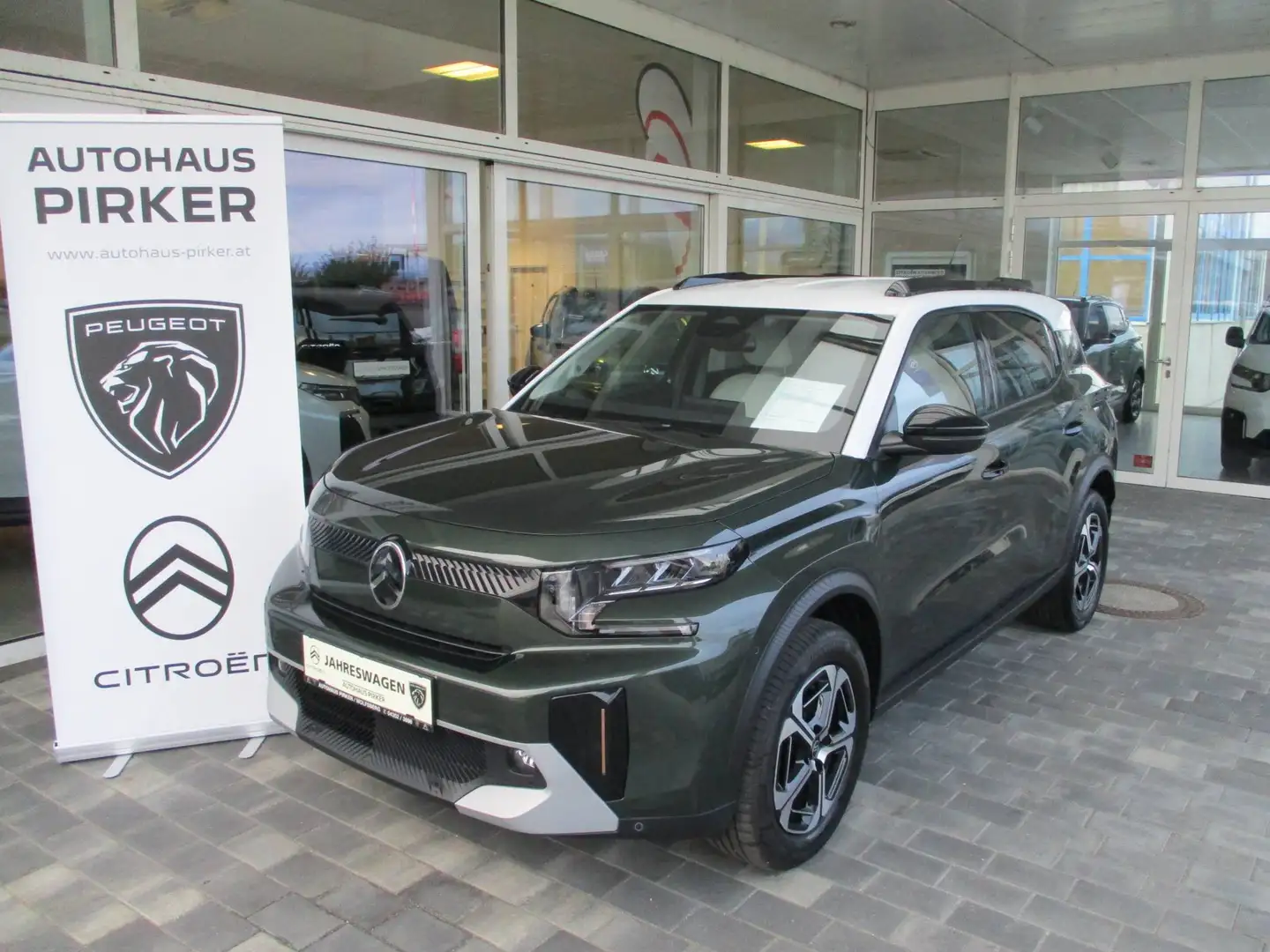 Citroen C3 Aircross Hybrid 145 Automatik MAX Grün - 1