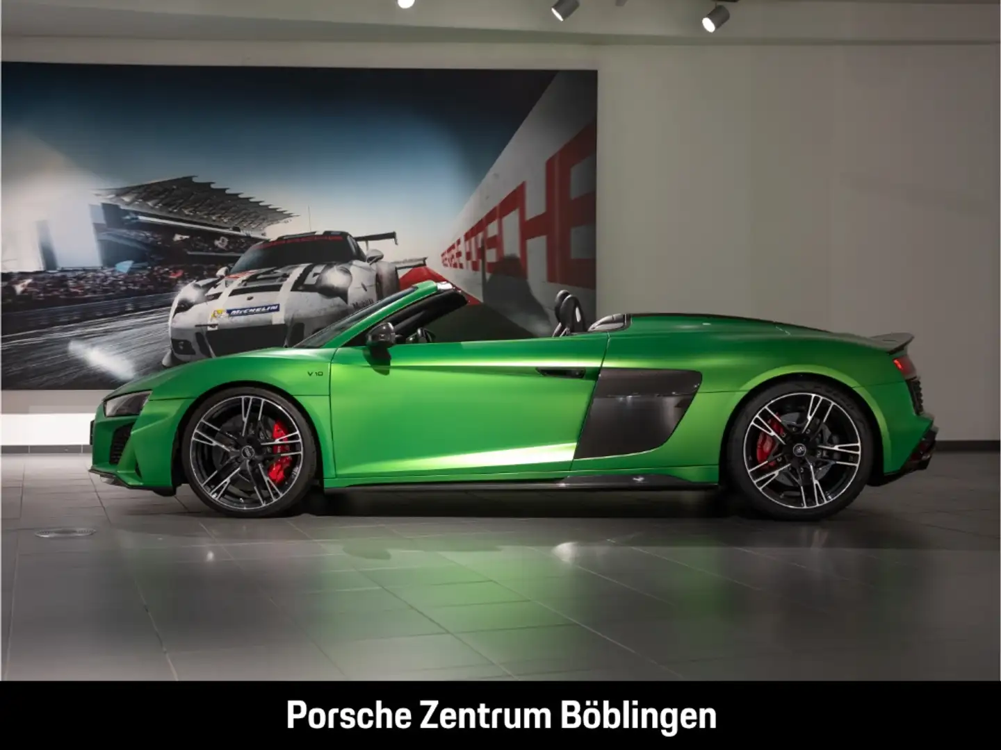 Audi R8 Spyder 5.2 FSI quattro grünfoliert*mythosschwarz Schwarz - 2