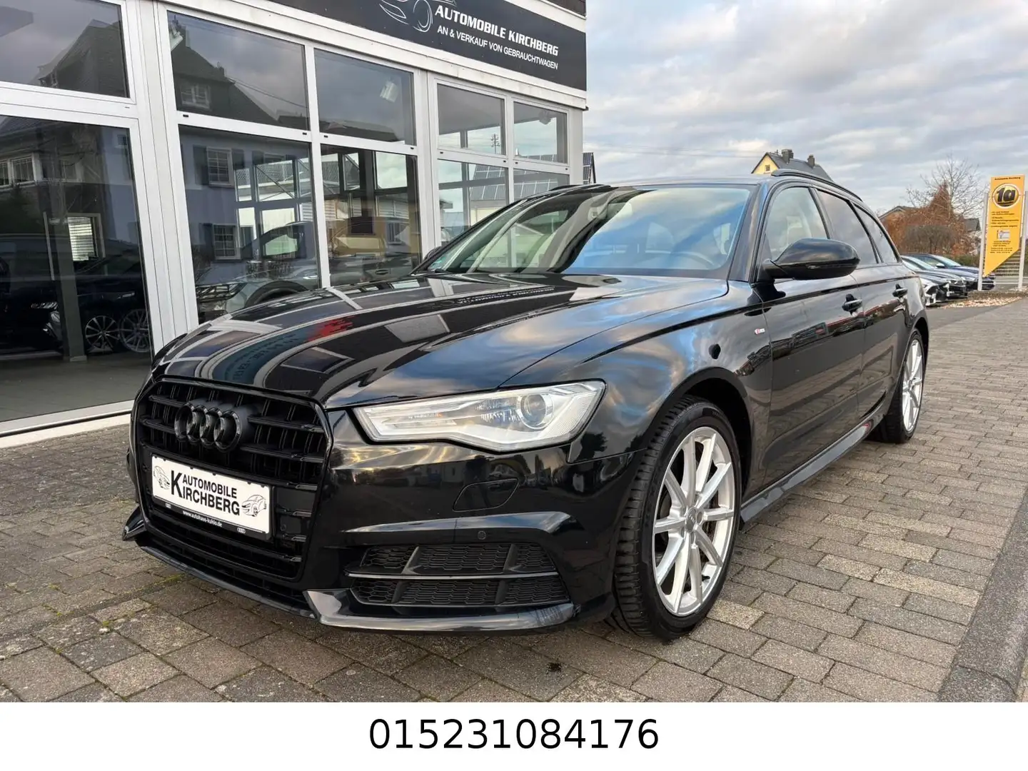 Audi A6 Avant S Line Automatik+Alcantara+Xen.+Nav+AHK Schwarz - 1