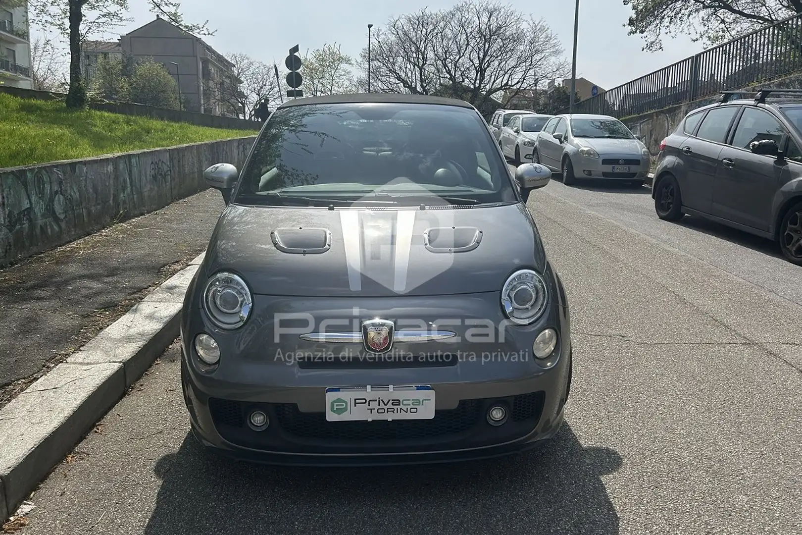 Abarth 500C 500 C 1.4 Turbo T-Jet MTA Argent - 2