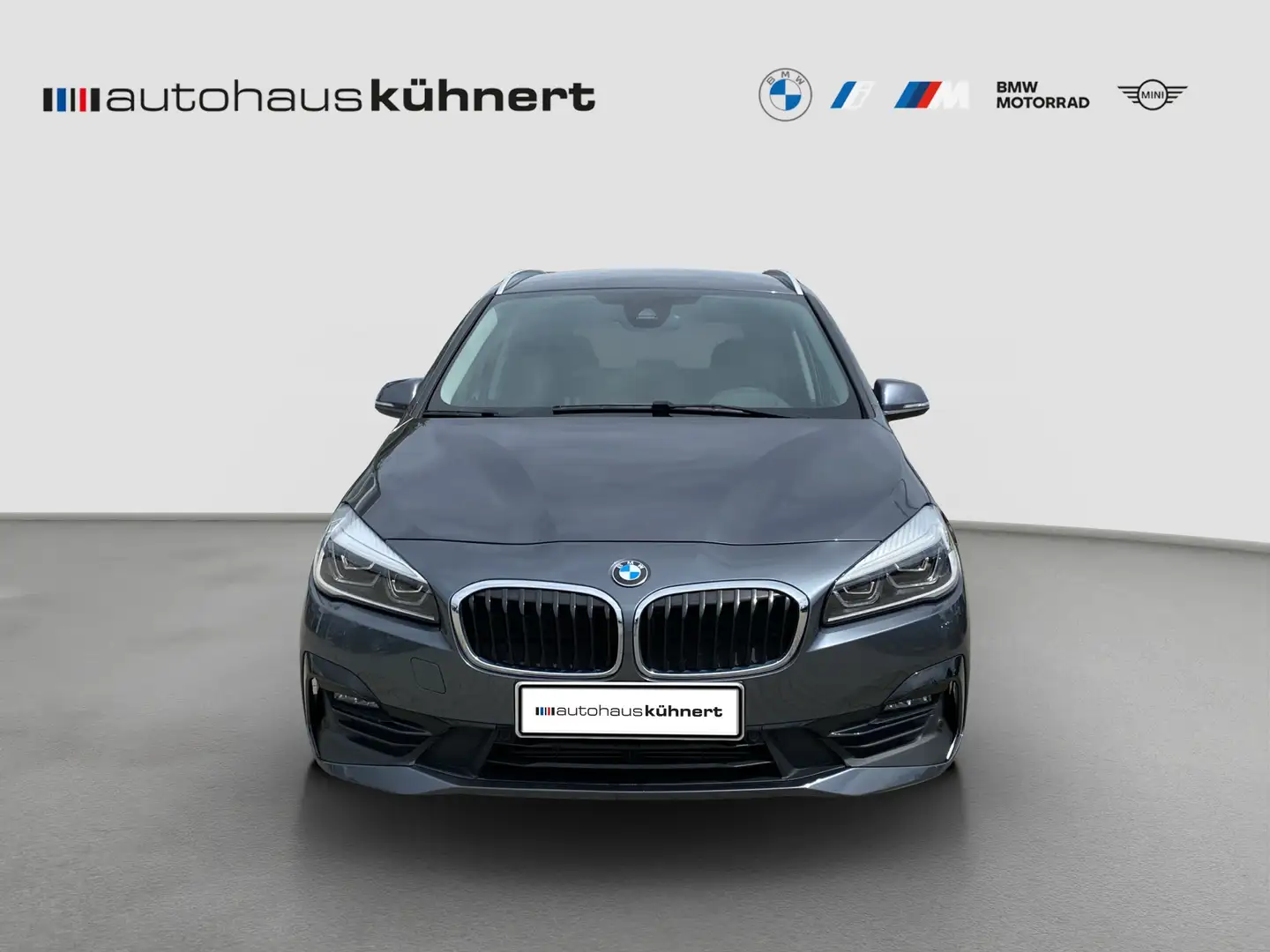 BMW 218 i Gran Tourer Sport Line LED SpurAss AHK Navi Park Gris - 2