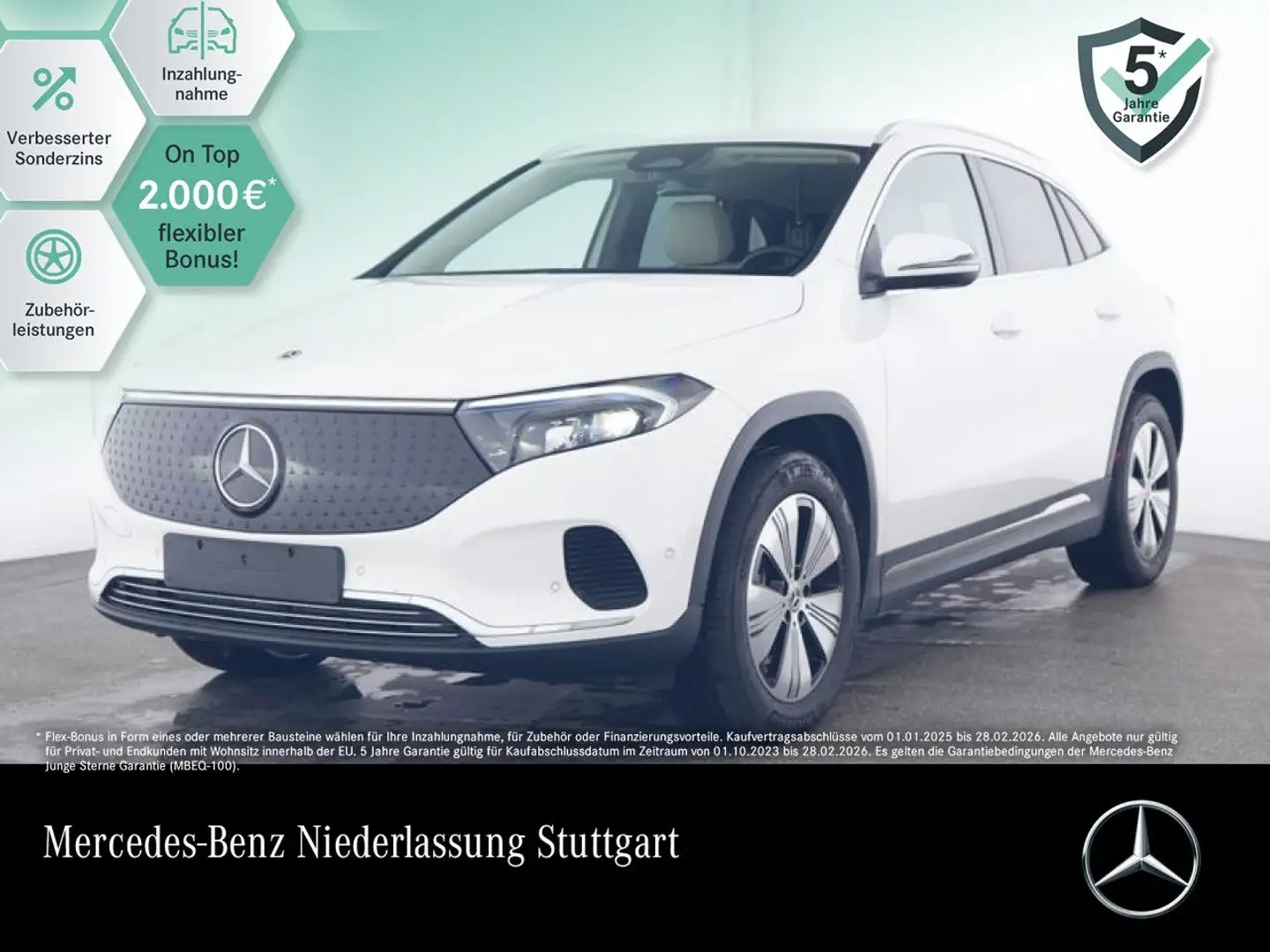 Mercedes-Benz EQA 250 EQA 300 4M PROG+ADVANCED+KAMERA+SPUR Blanco - 1