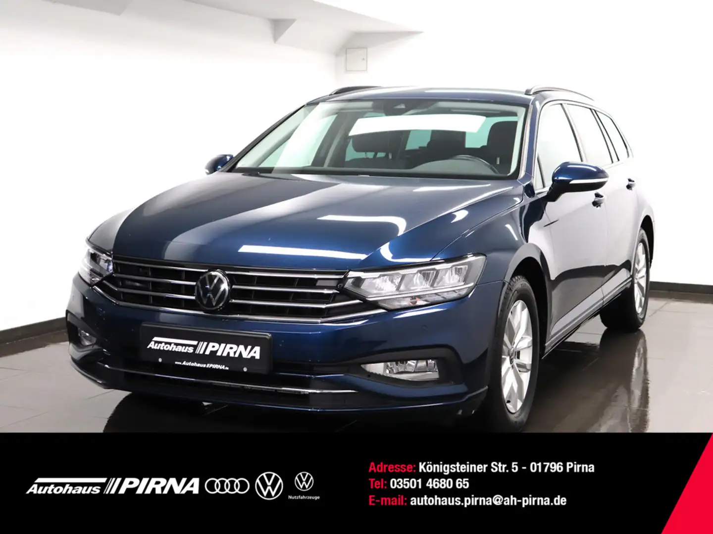 Volkswagen Passat Variant 2.0 TDI DSG Business NAVI AHK Blu/Azzurro - 1