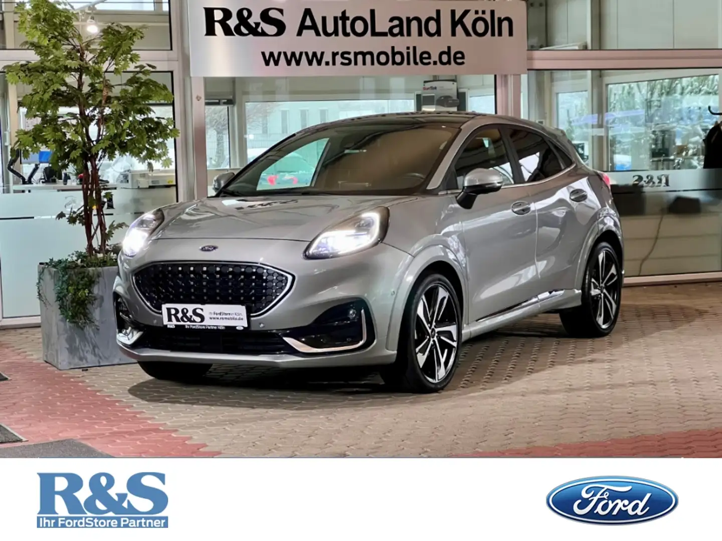 Ford Puma ST-Line Vignale+Automatik+Pano+AHK+B&O+LED Silber - 1