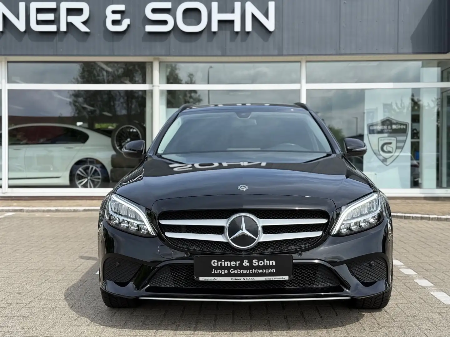 Mercedes-Benz C 220 d 9-G T-Modell,LED-Licht,Navi,PDC V+H.3,49% Nero - 2