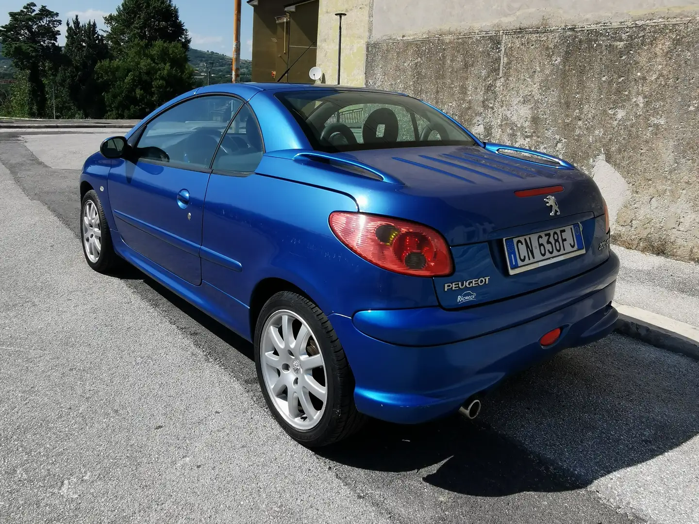 Peugeot 206 206 CC CC 1.6 16v c/abs auto Blu/Azzurro - 2
