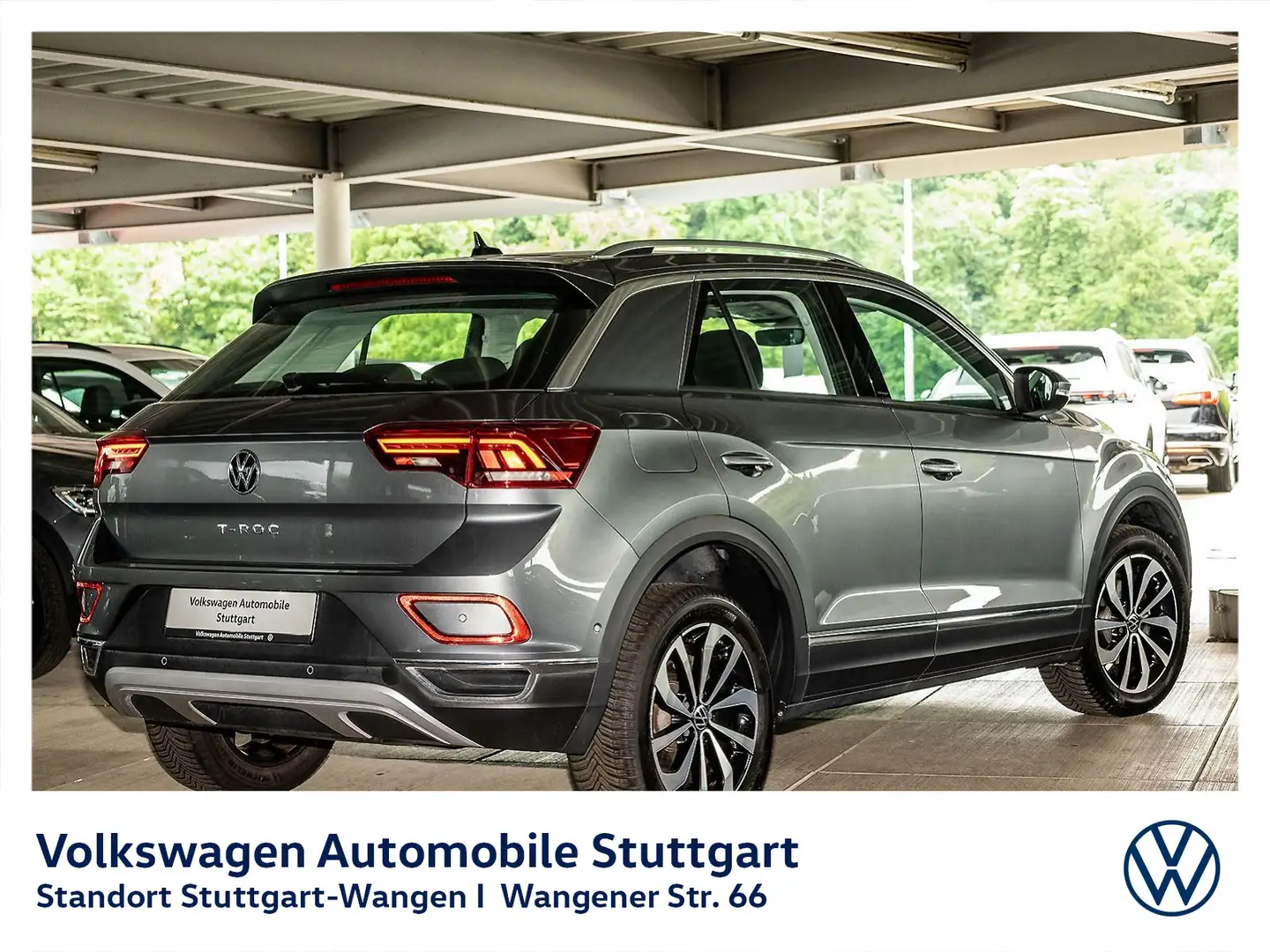 Volkswagen T-Roc Style 1.0 TSI Navi LED ACC SHZ PDC Grau - 2