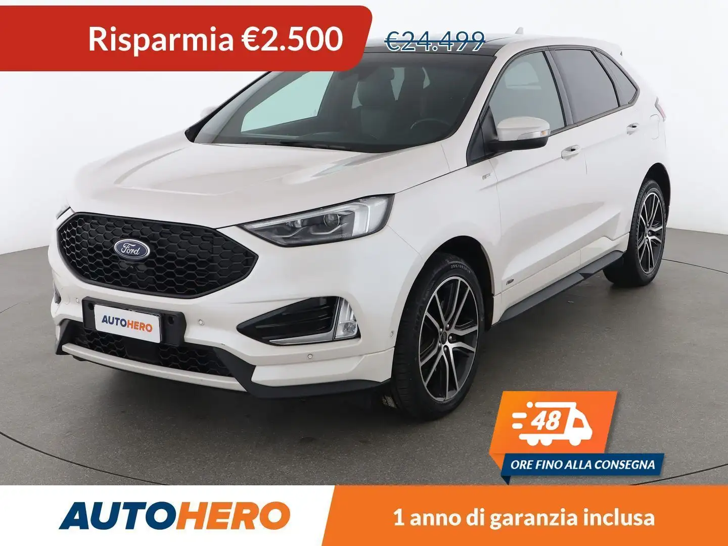 Ford Edge 2.0 TDCi EcoBlue ST-Line 238 CV aut AWD Weiß - 1