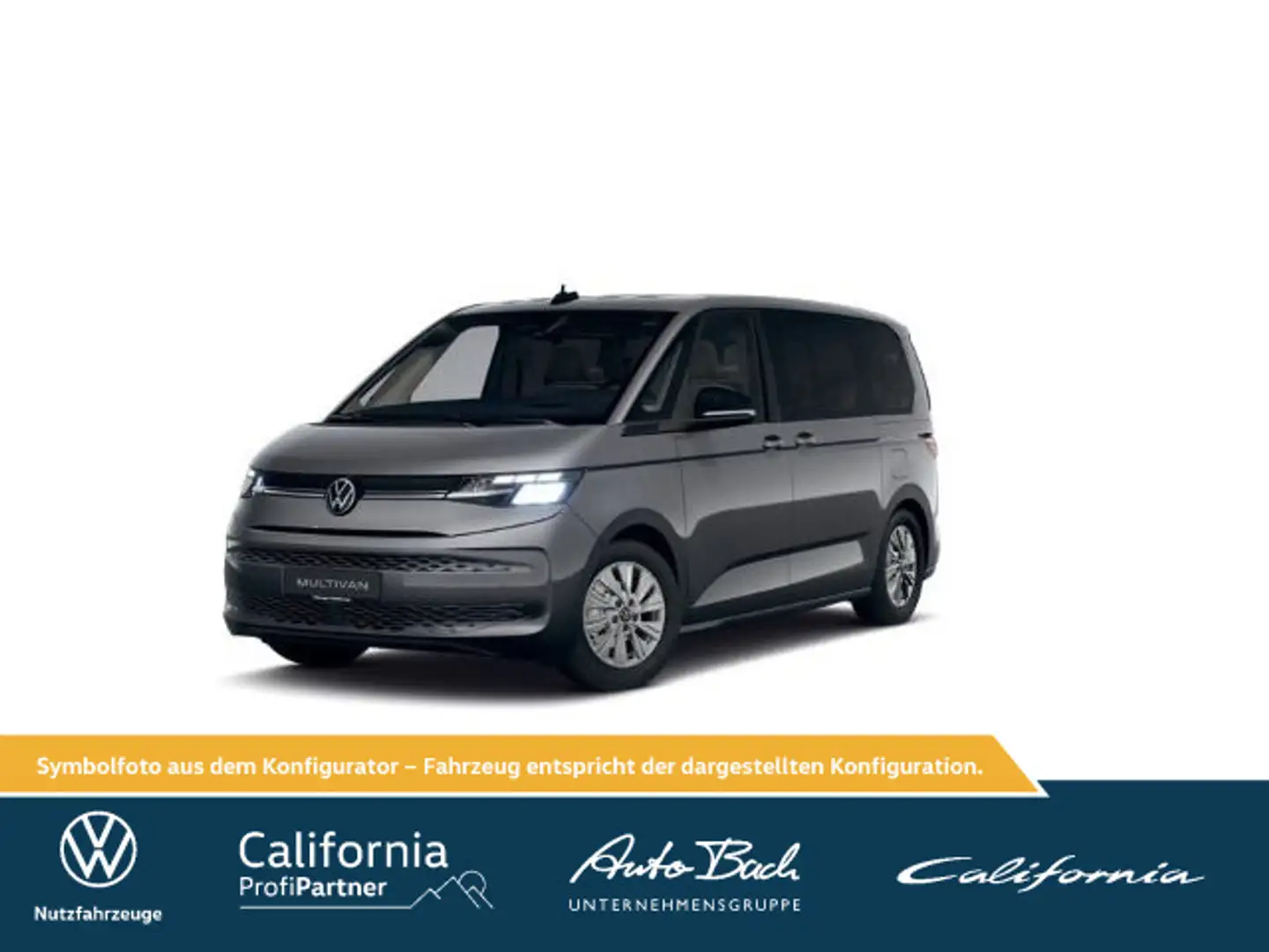 Volkswagen T7 Multivan 2.0 TDI Life DSG Navi LED HuD GRA EPH A Grau - 2