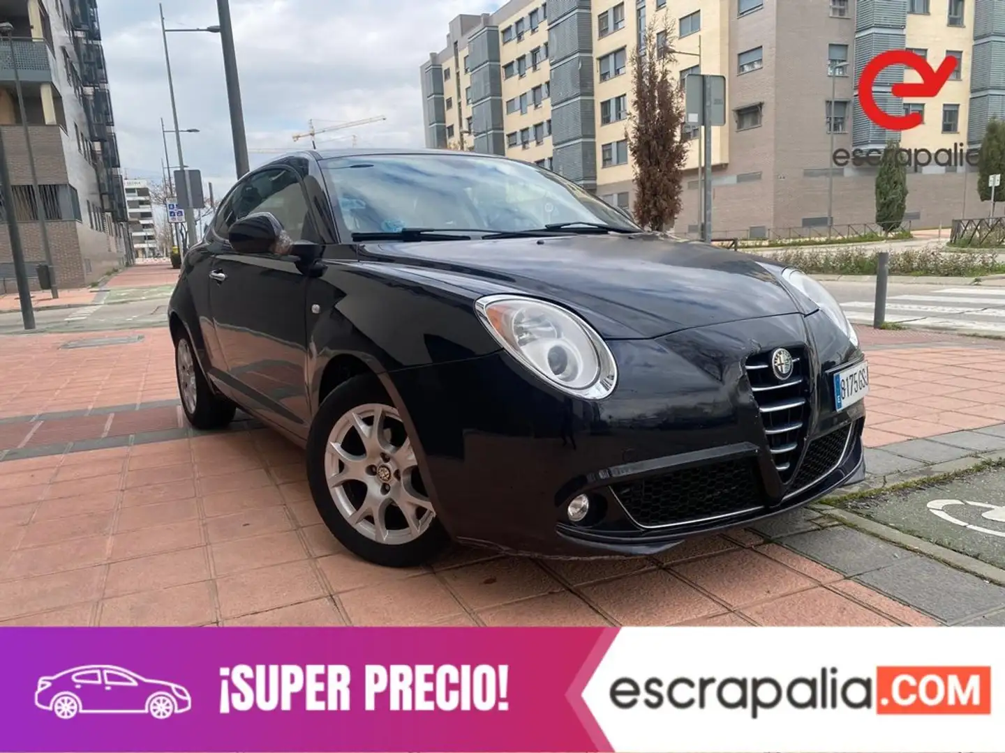 Alfa Romeo MiTo 1.4 Multi-Air S&S Distinctive 105 Negro - 1