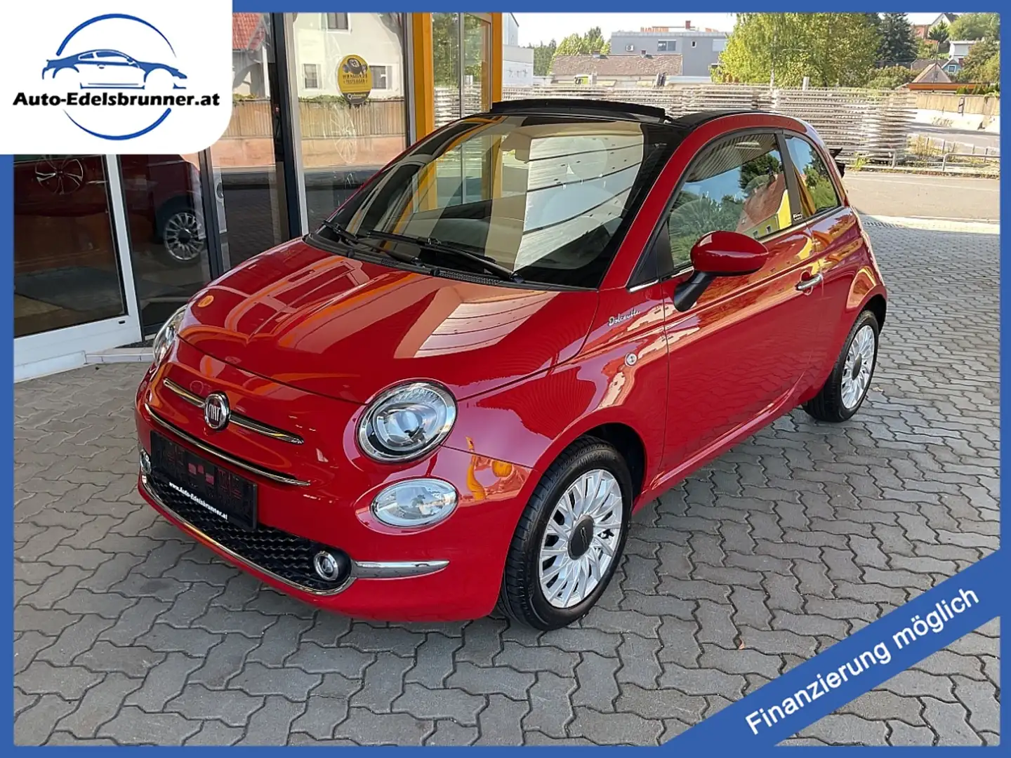 Fiat 500C 1.0 Mild-Hybrid Dolcevita Rot - 1