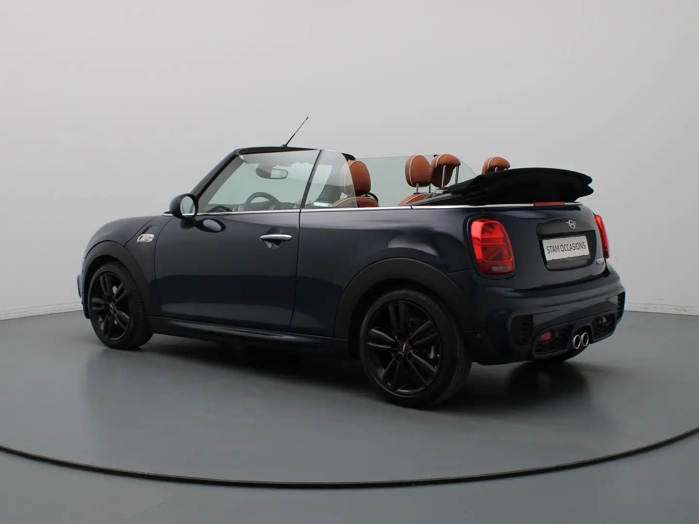 MINI Cooper S Cabrio Mini 190pk Night Jack Edition Automaat Harman Kard Bleu - 2