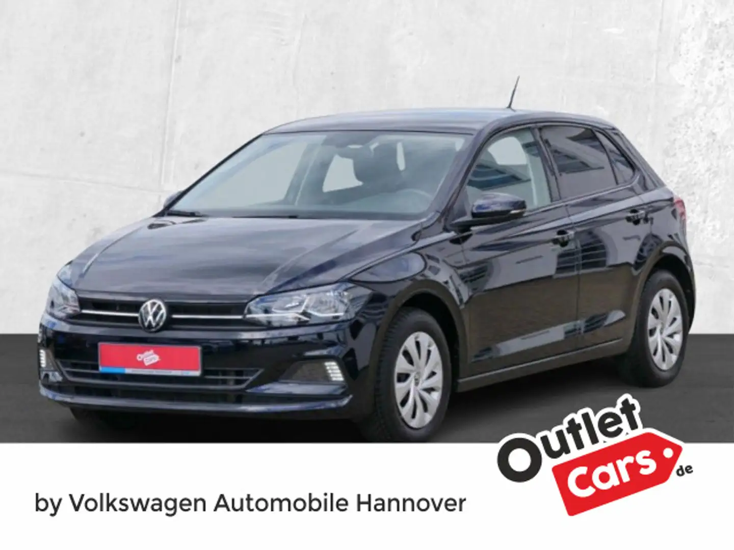 Volkswagen Polo 1.0 TSI DSG Comfortline Navi DigCockpit PDC Noir - 1