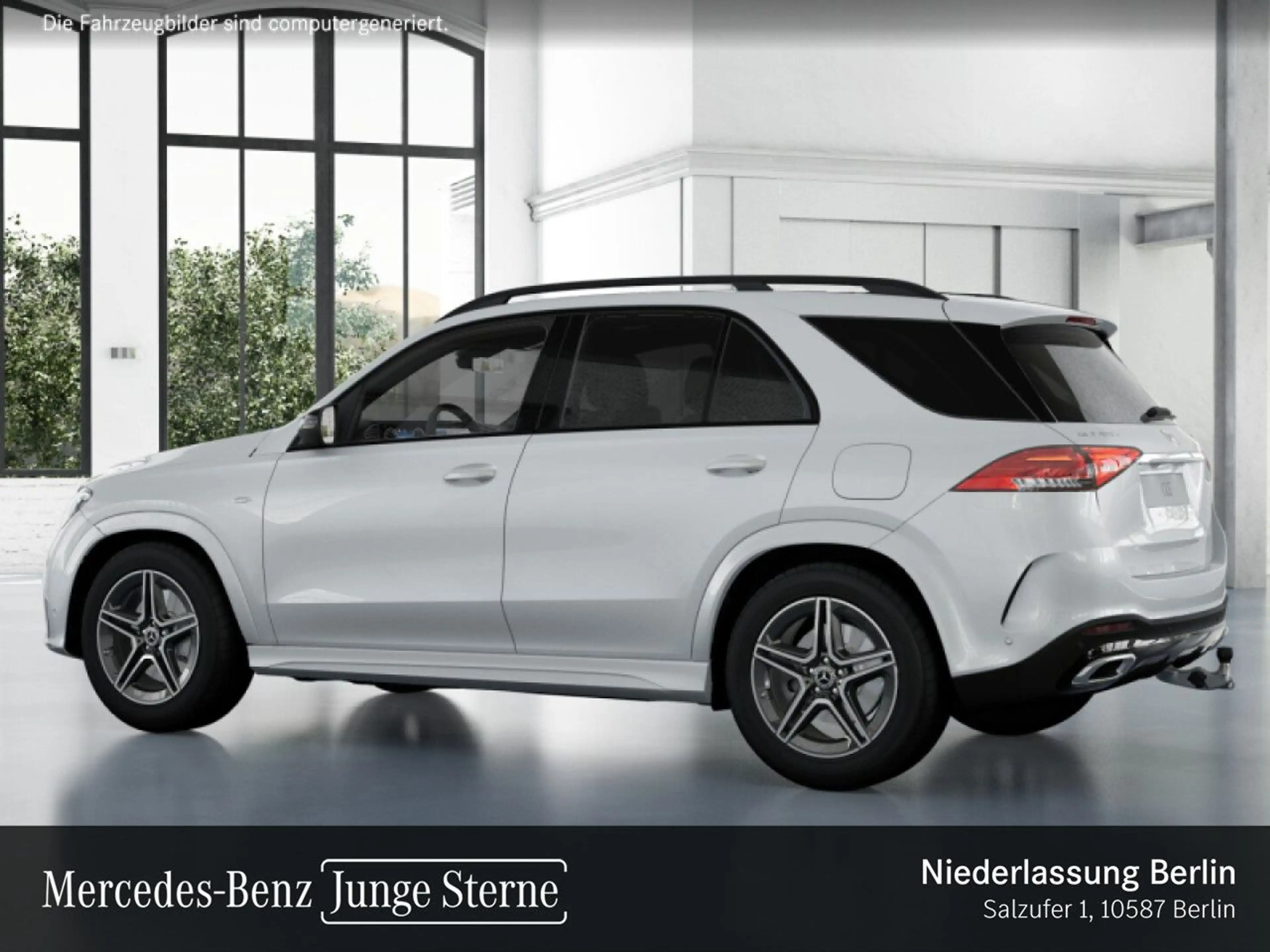 Mercedes-Benz GLE 400 e 4M AMG+NIGHT+PANO+360+AHK+MULTIBEAM+20" — photo 15