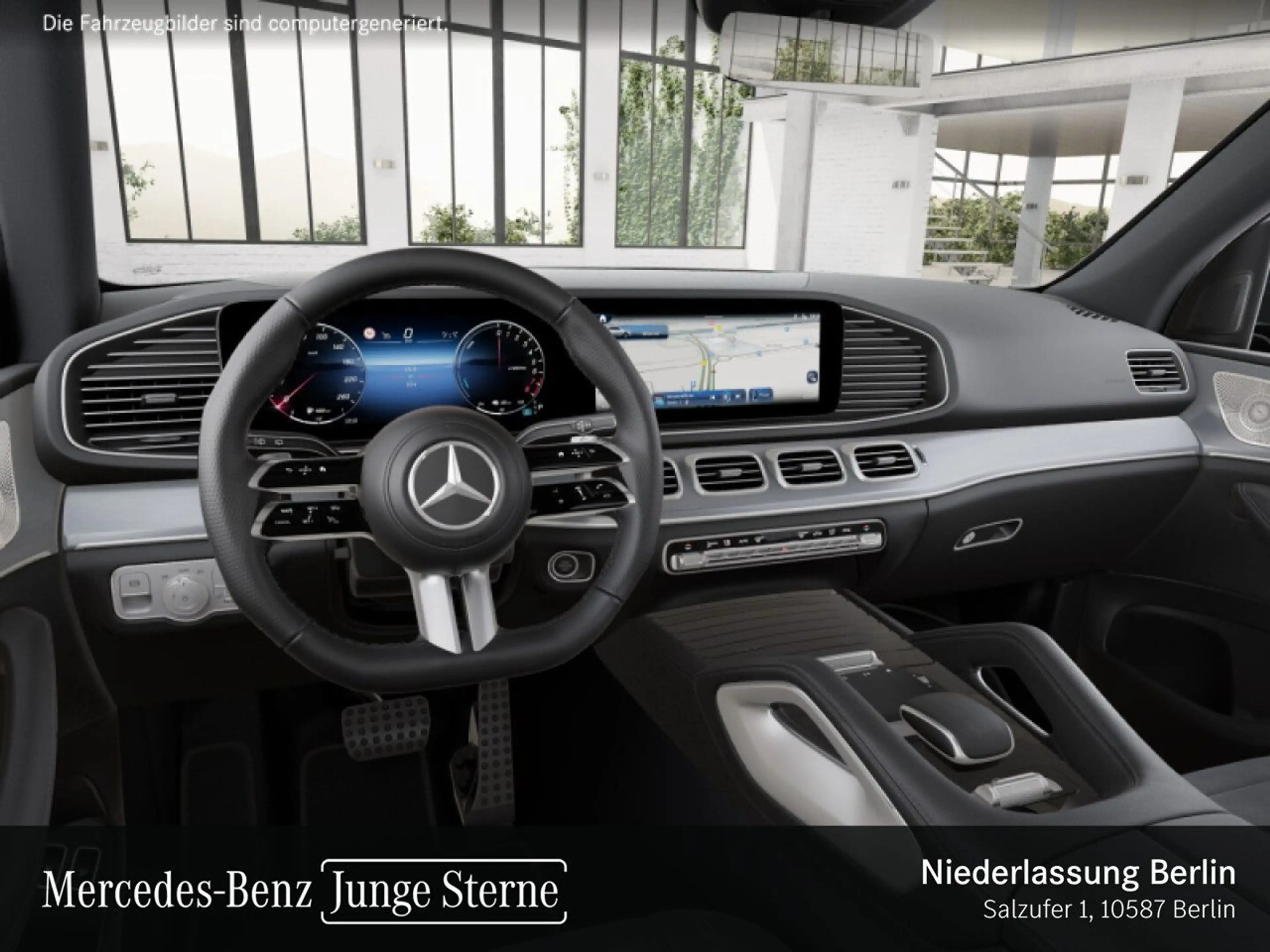 Mercedes-Benz GLE 400 e 4M AMG+NIGHT+PANO+360+AHK+MULTIBEAM+20" — photo 10