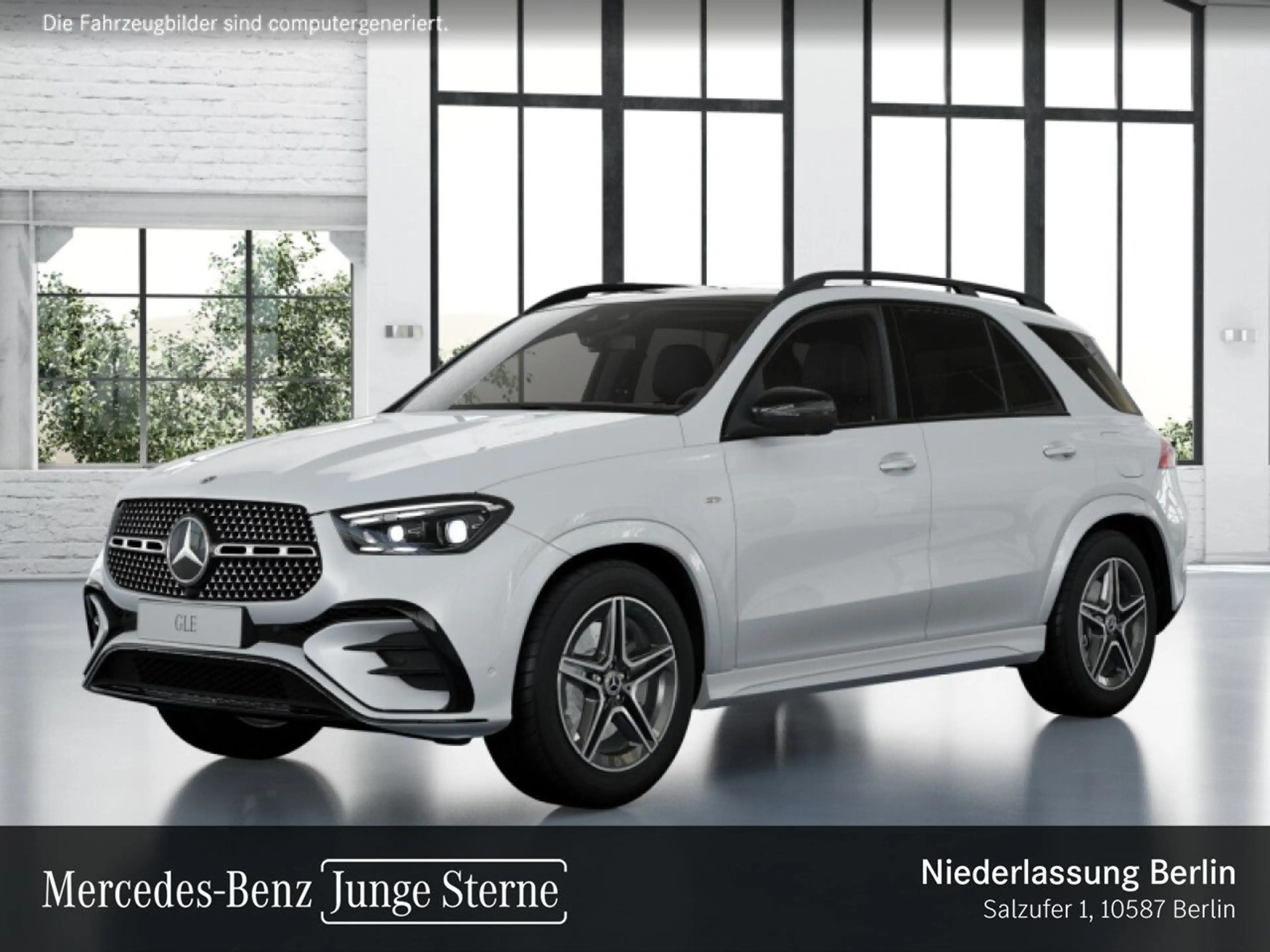 Mercedes-Benz GLE 400 e 4M AMG+NIGHT+PANO+360+AHK+MULTIBEAM+20" — photo 14