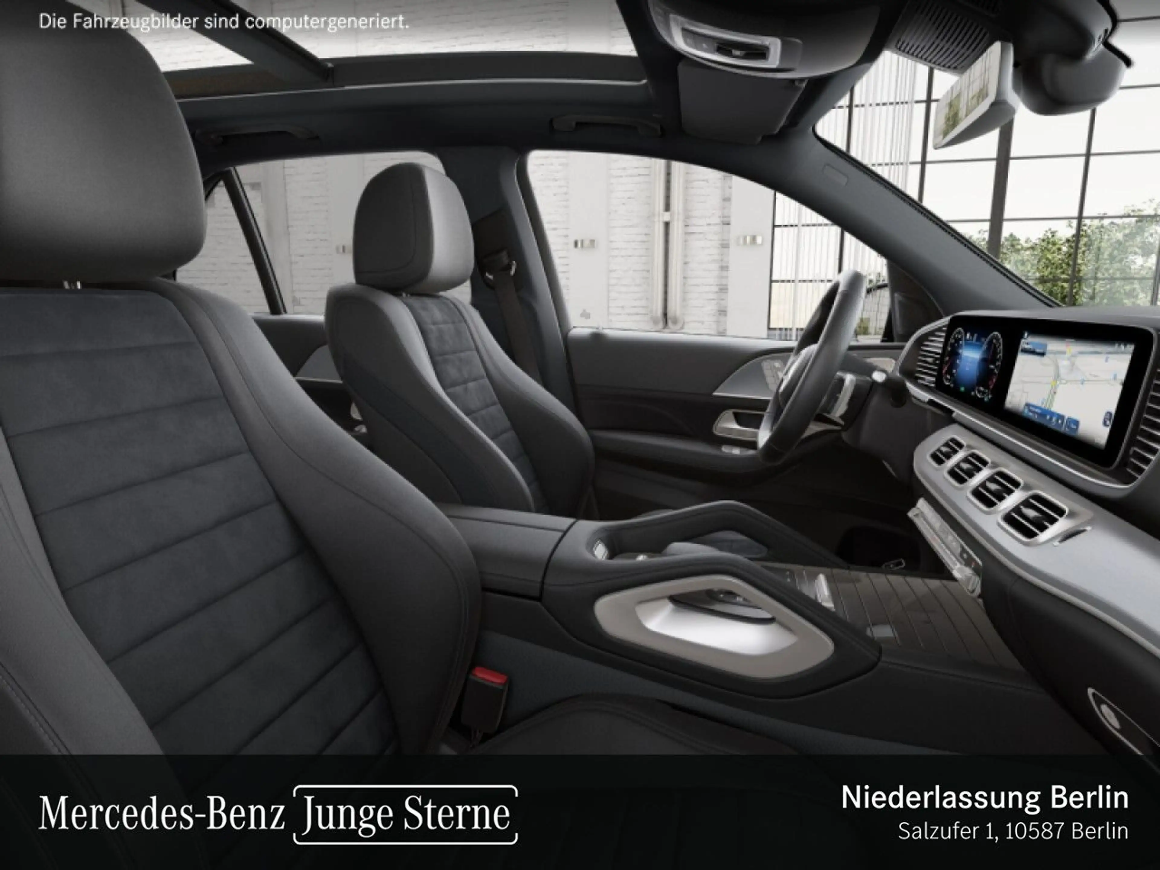 Mercedes-Benz GLE 400 e 4M AMG+NIGHT+PANO+360+AHK+MULTIBEAM+20" — photo 12