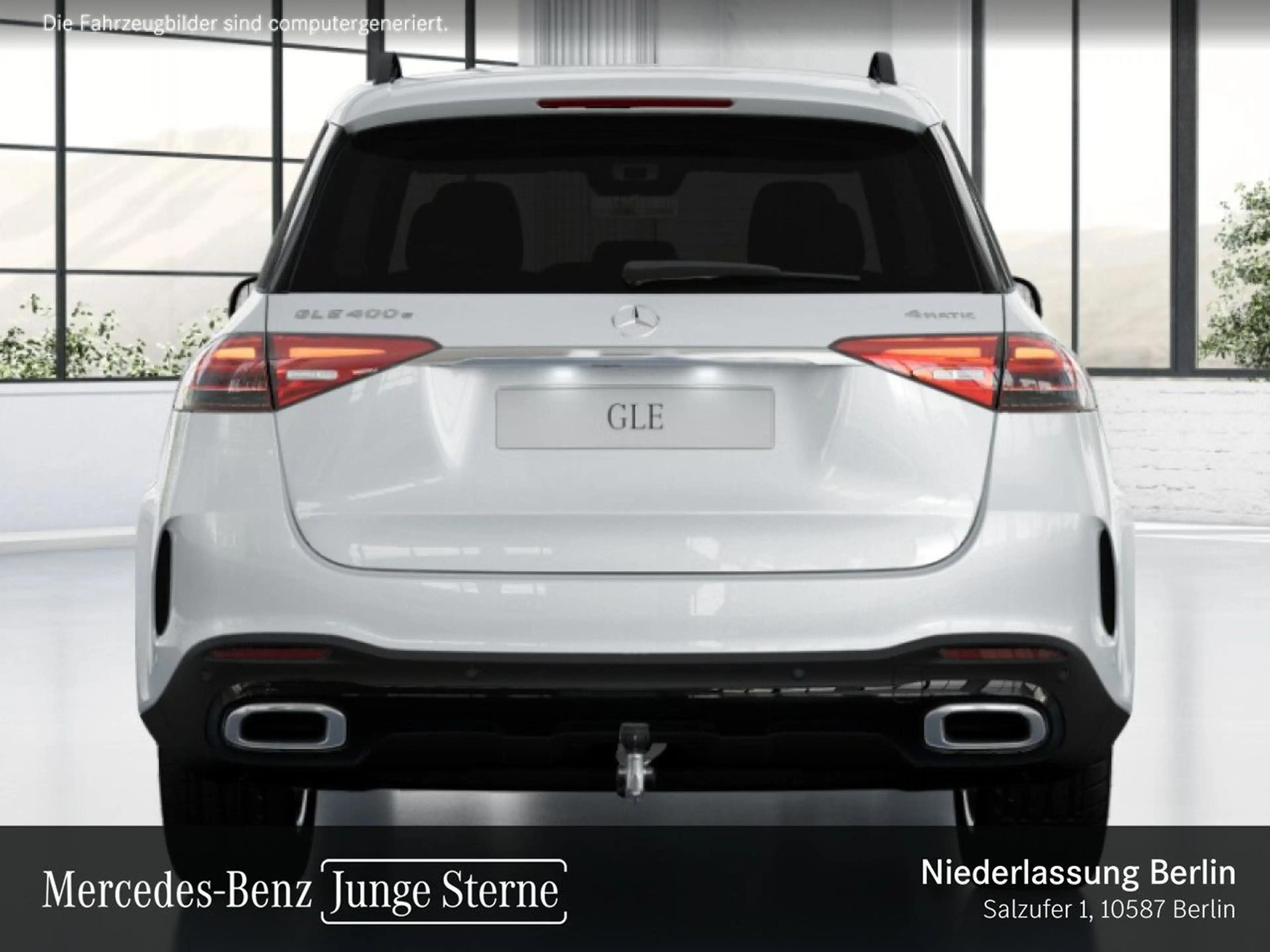 Mercedes-Benz GLE 400 e 4M AMG+NIGHT+PANO+360+AHK+MULTIBEAM+20" — photo 9