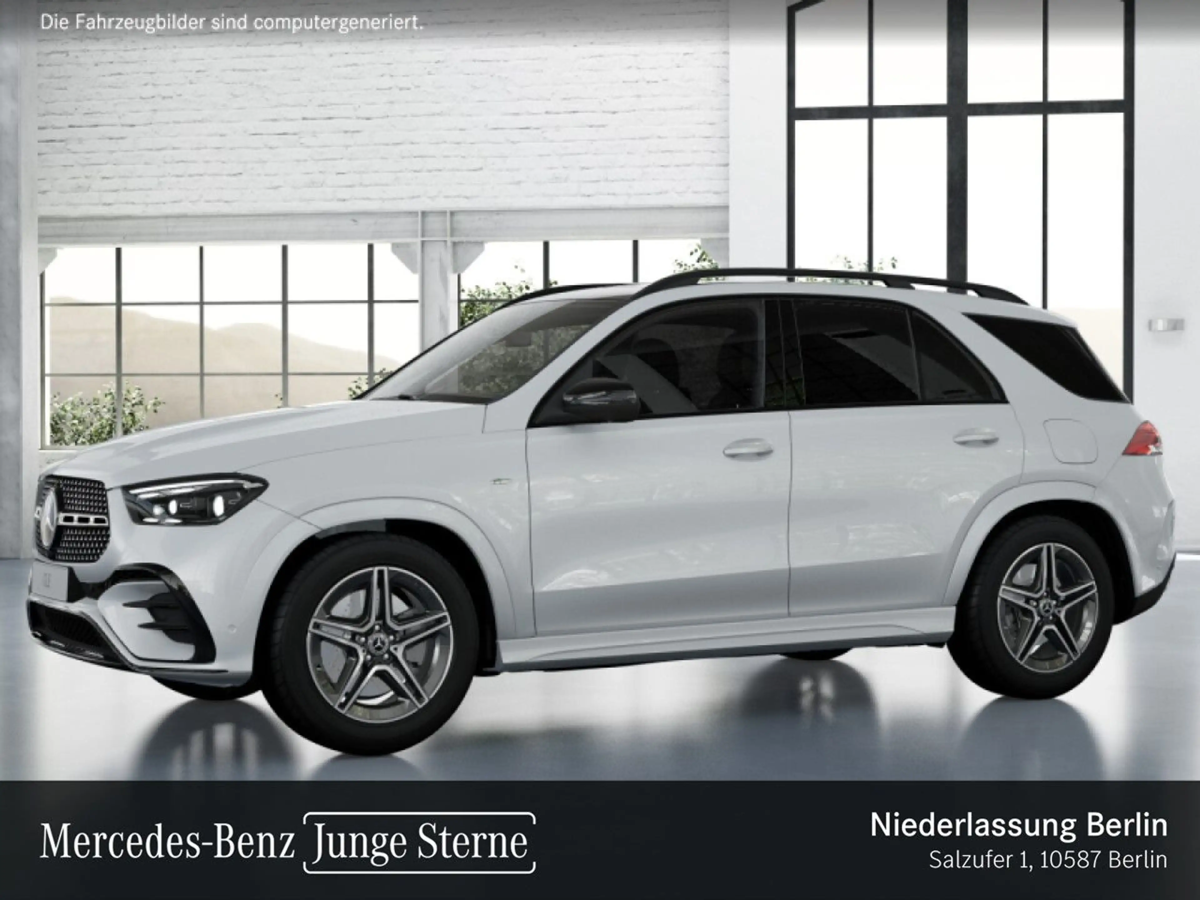 Mercedes-Benz GLE 400 e 4M AMG+NIGHT+PANO+360+AHK+MULTIBEAM+20" — photo 3