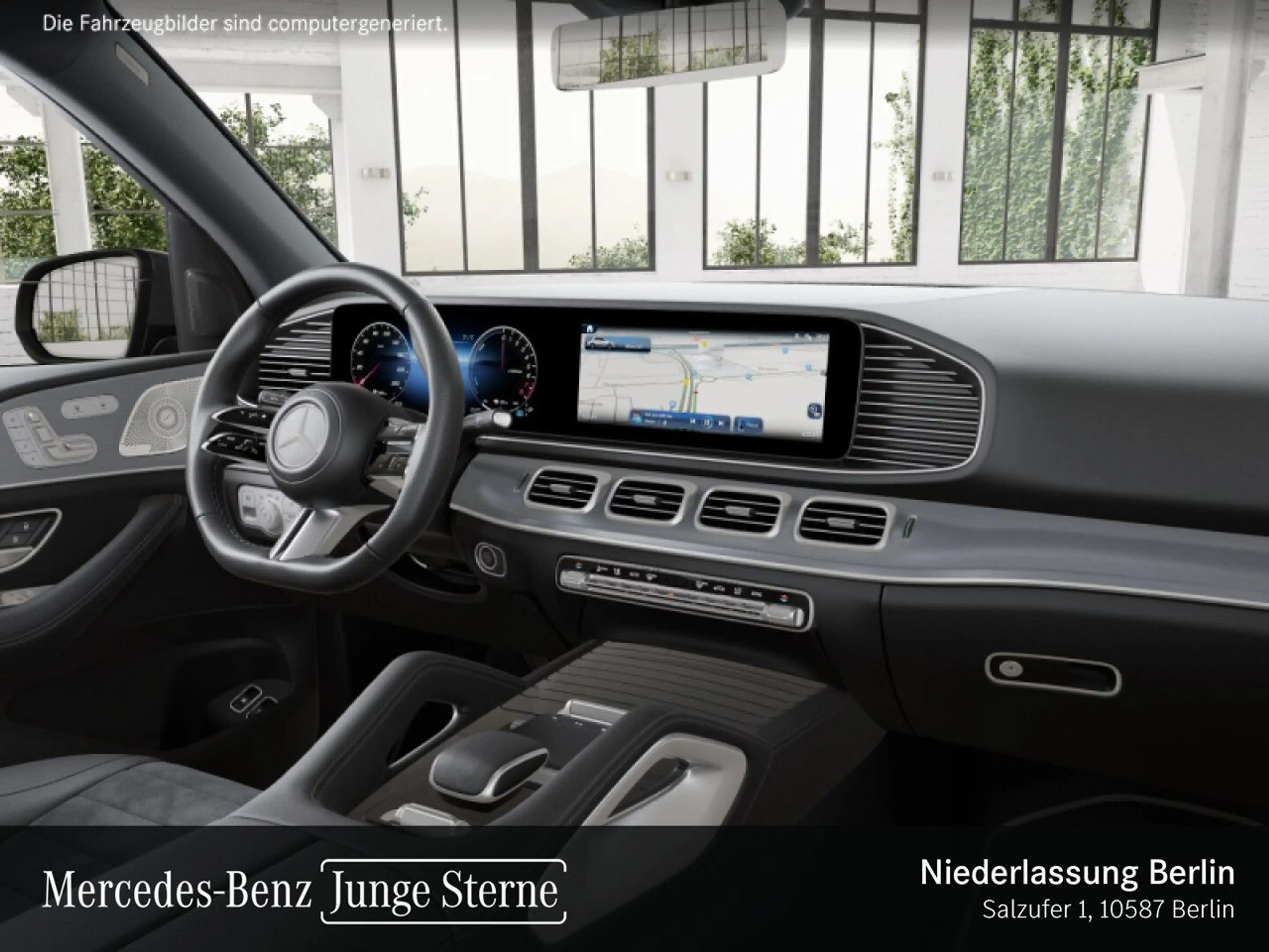 Mercedes-Benz GLE 400 e 4M AMG+NIGHT+PANO+360+AHK+MULTIBEAM+20" — photo 11