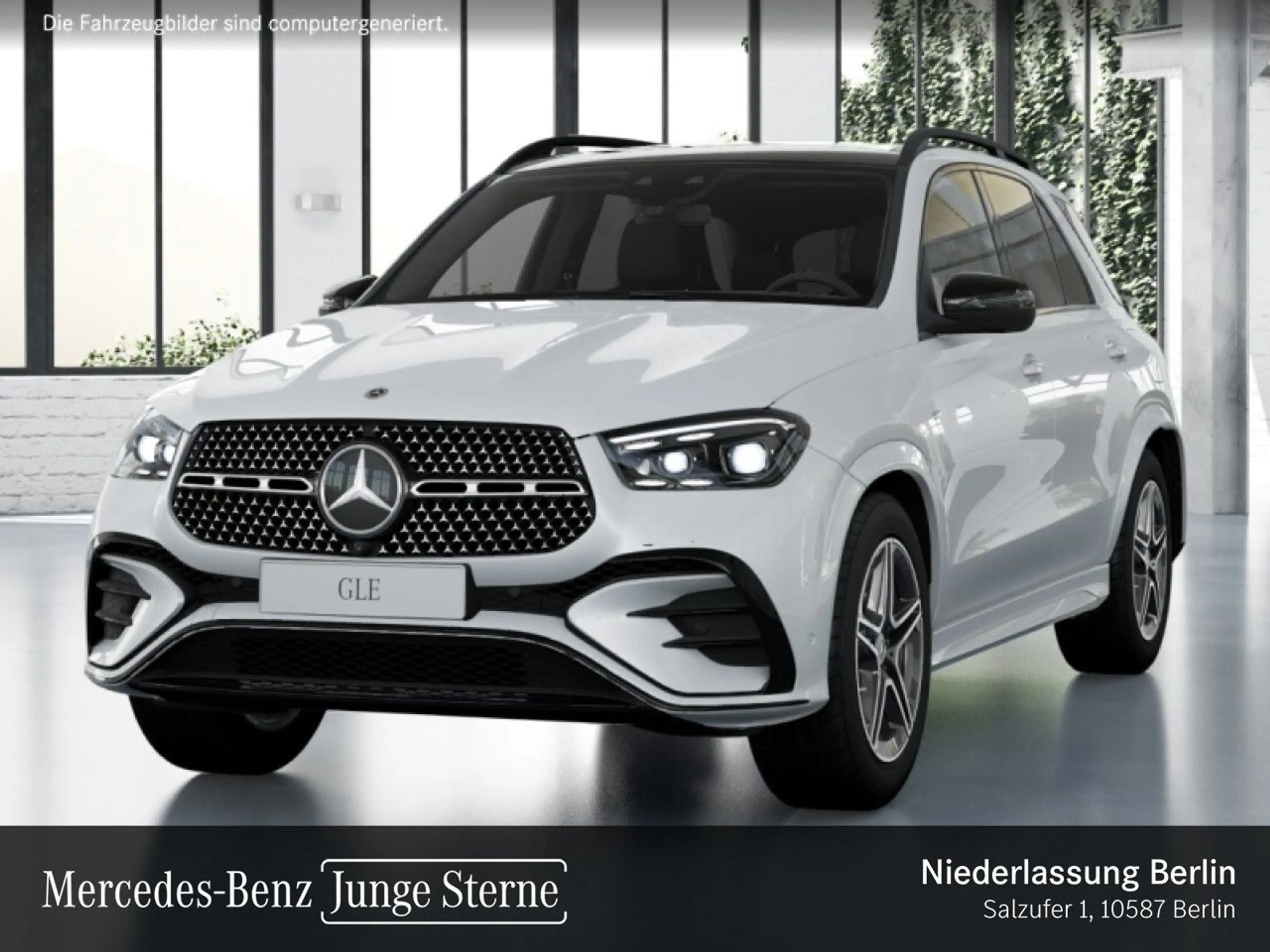 Mercedes-Benz GLE 400 e 4M AMG+NIGHT+PANO+360+AHK+MULTIBEAM+20" — photo 2