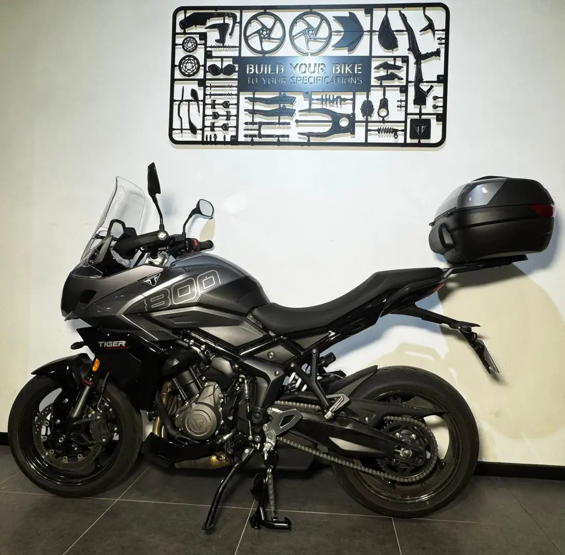Triumph Tiger 800 Gris - 2