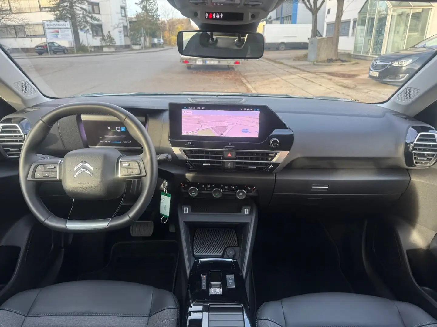 Citroen ë-C4 ë-Feel Pack/LED/Wärmep/Kälte-Pa/Kam/STH/18 Blau - 2