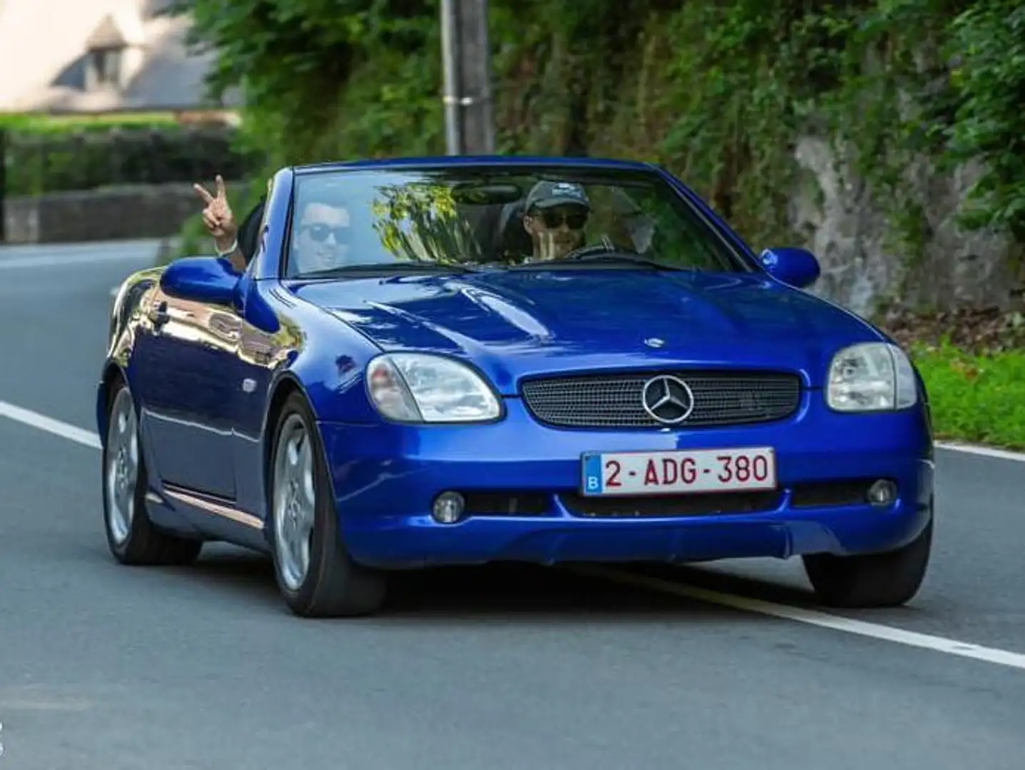 Mercedes-Benz SLK 200 SLK 200 pack AMG Bleu - 1
