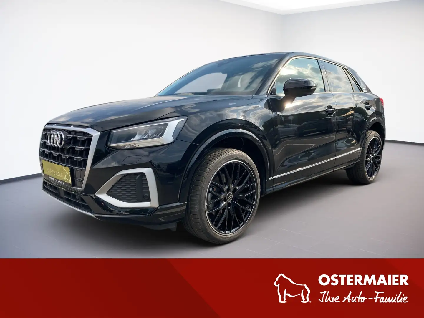Audi Q2 ADVANCED 35 TFSI 150PS AHK.SONOS.ViCo.GRA Zwart - 1