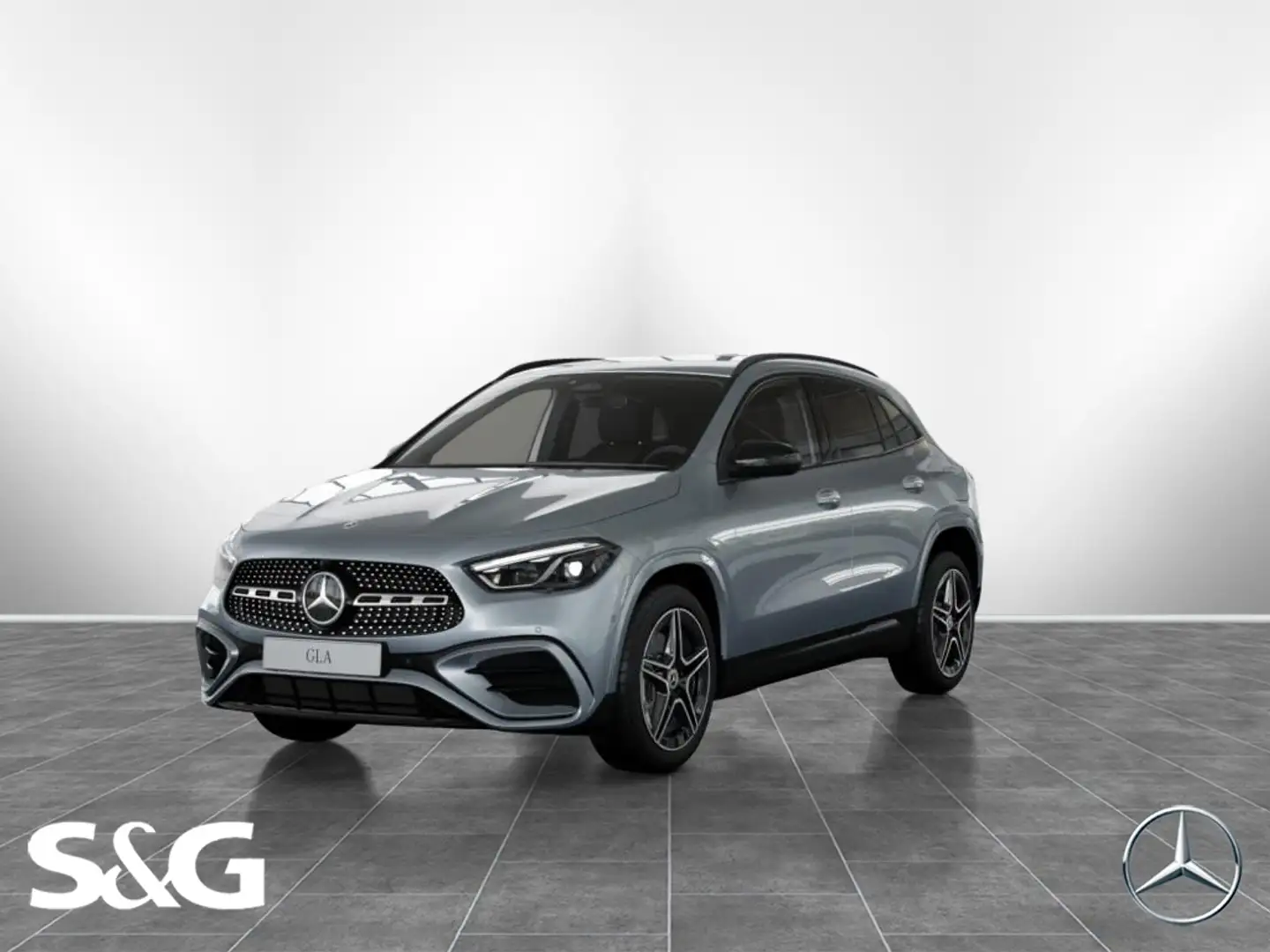 Mercedes-Benz GLA 250 e AMG DISTRONIC+TOTWINKEL+360°+LED+19" Silber - 1