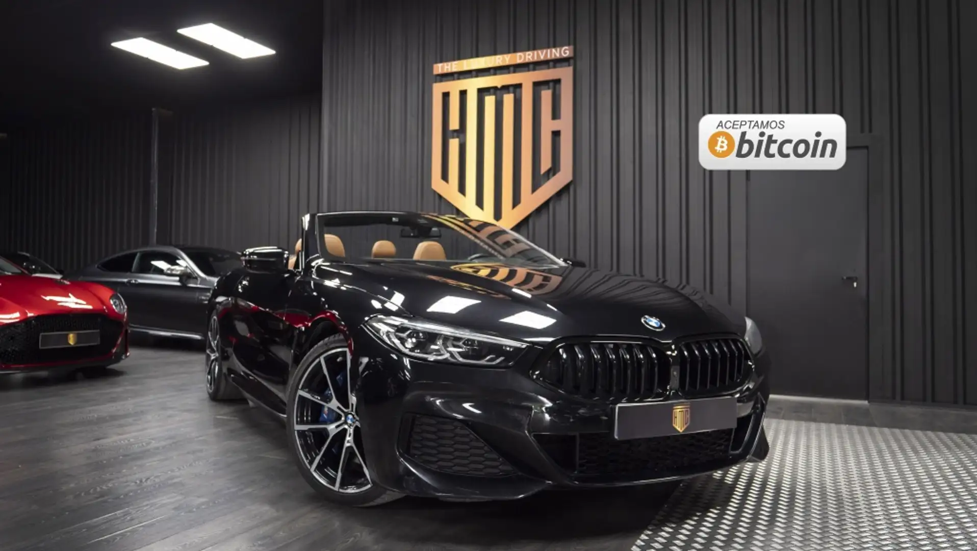 BMW 840 840d Cabrio xDrive Noir - 1