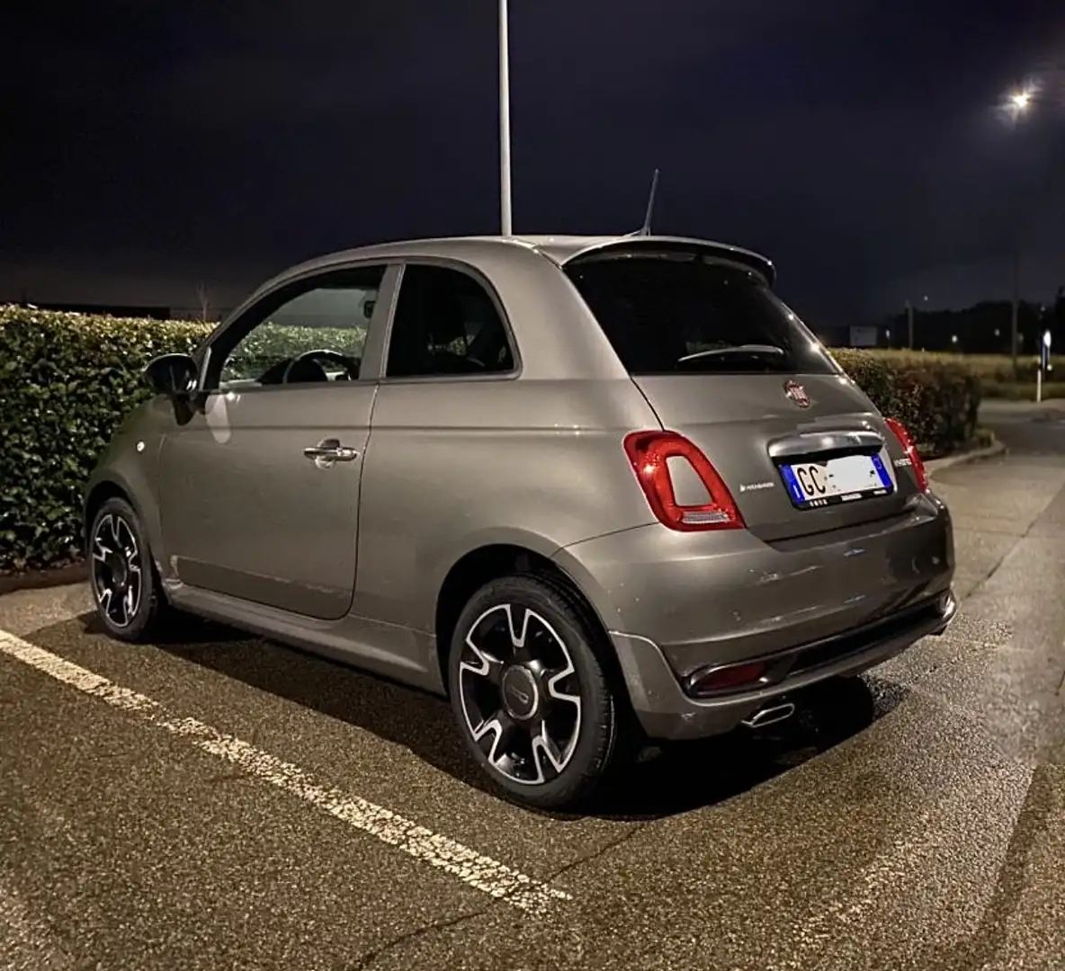 Fiat 500 1.0 hybrid Rockstar 70cv Grigio - 2