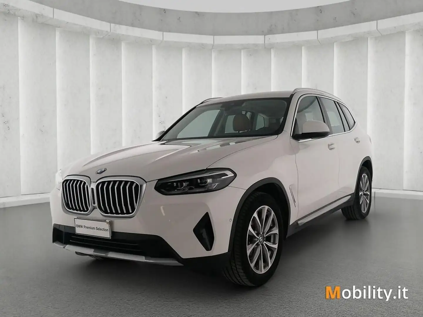 BMW X3 xdrive20d mhev 48V auto Bianco - 1
