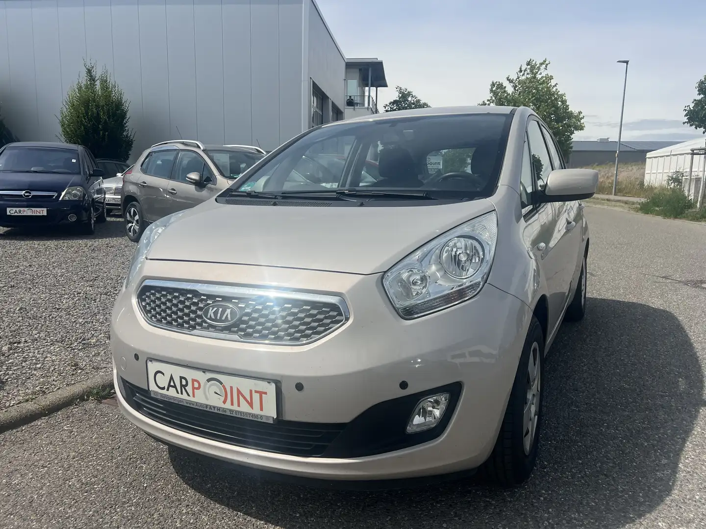 Kia Venga *1,4 Benzin*Klima*TÜV*Euro5*1.Hand*Sitzheizung* Silber - 2