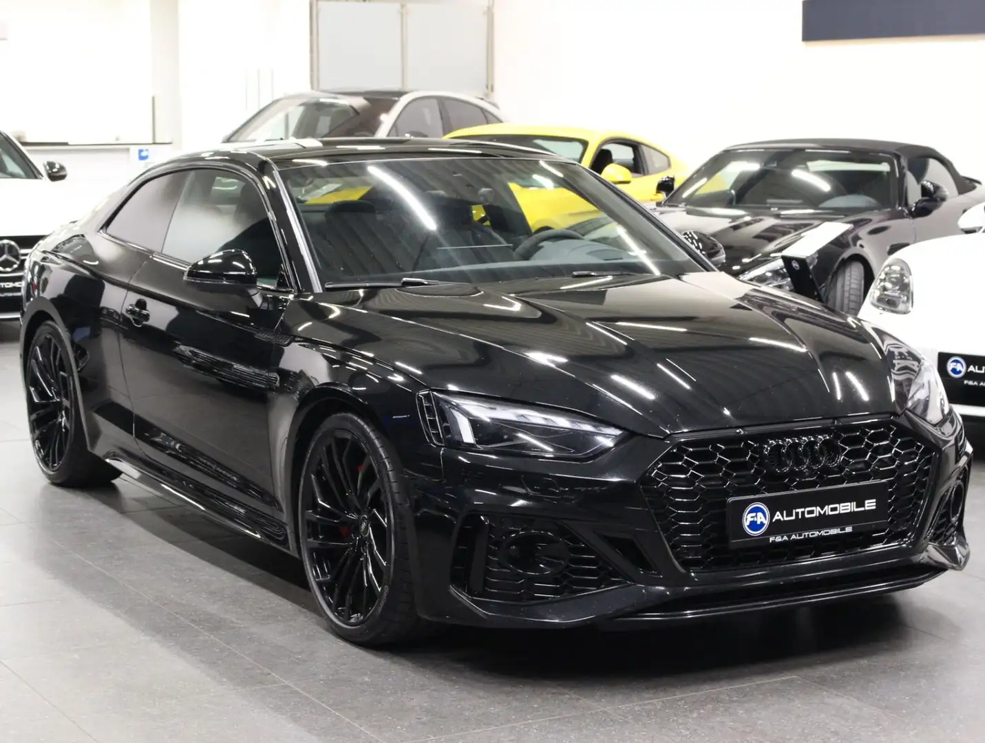 Audi RS5 Coupe Quattro*Laser LED*Pano*HUD*VOLL Schwarz - 2