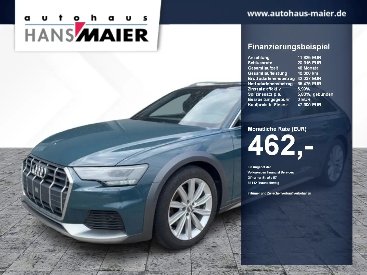 Audi A6 allroad quattro TDI  Luft Pano Navi+ B&O Groen - 1