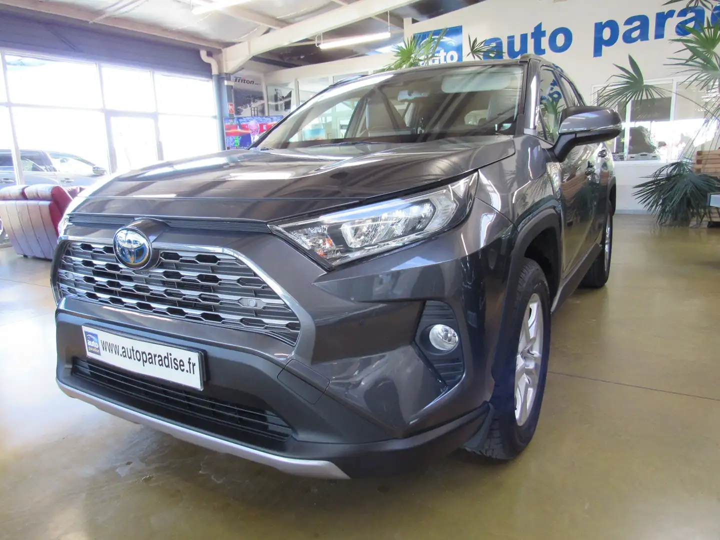 Toyota RAV 4 2.5 218 DYNAMIC BUSINESS CUIR ATTELAGE Gris - 1