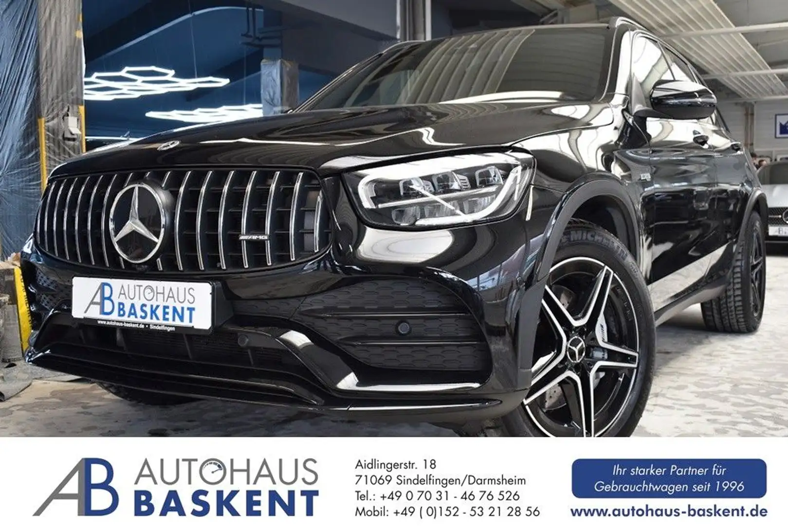Mercedes-Benz GLC 43 AMG 4Matic*PANO*KAMERA*NIGHT-PAKET*SHZ* Czarny - 1