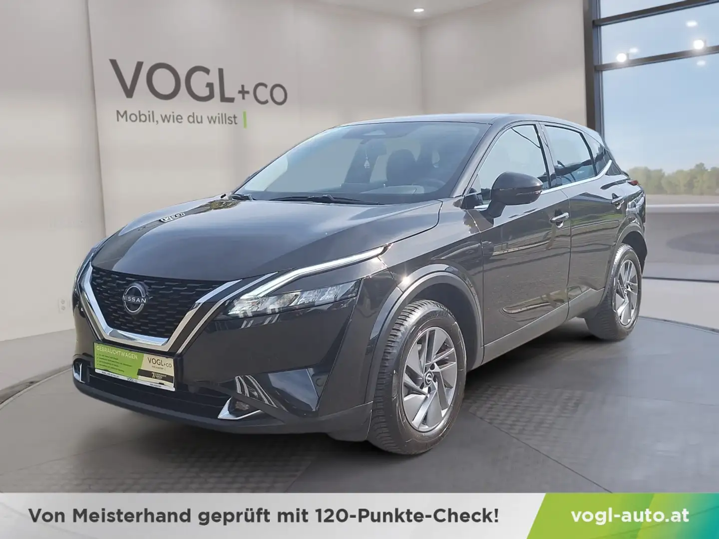 Nissan Qashqai Acenta 1,3 DIG-T MHEV 140PS Schwarz - 1