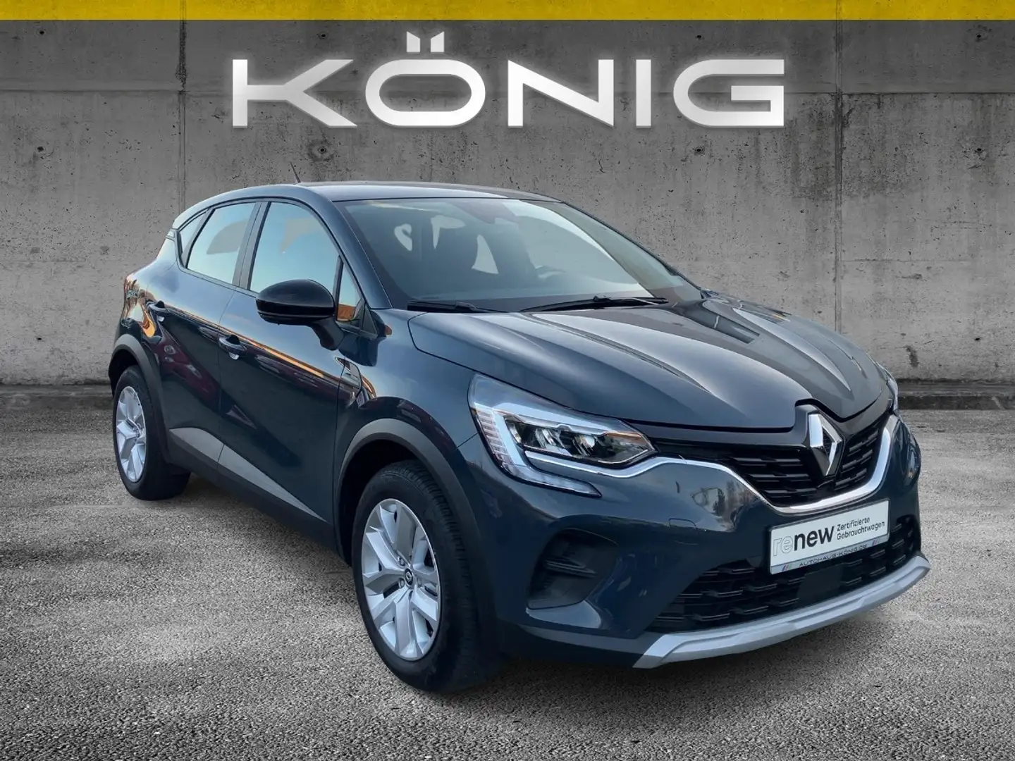 Renault Captur 1.0 TCe 90 EQUILIBRE KLIMA*NAVI*Tempomat Blau - 2