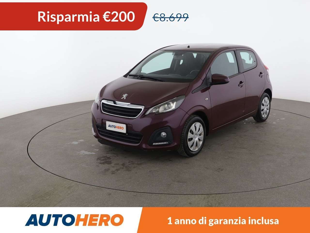 Peugeot 108 1.0 VTi Active 68 CV