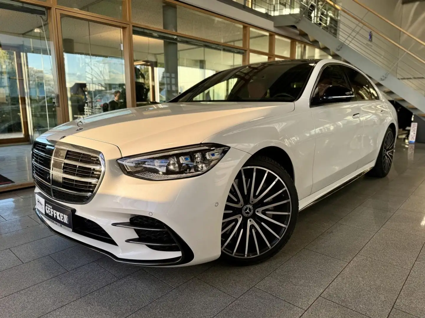 Mercedes-Benz S 400 d 4Matic, Pano, Memory, Burmester, HUD! Navi Alb - 1