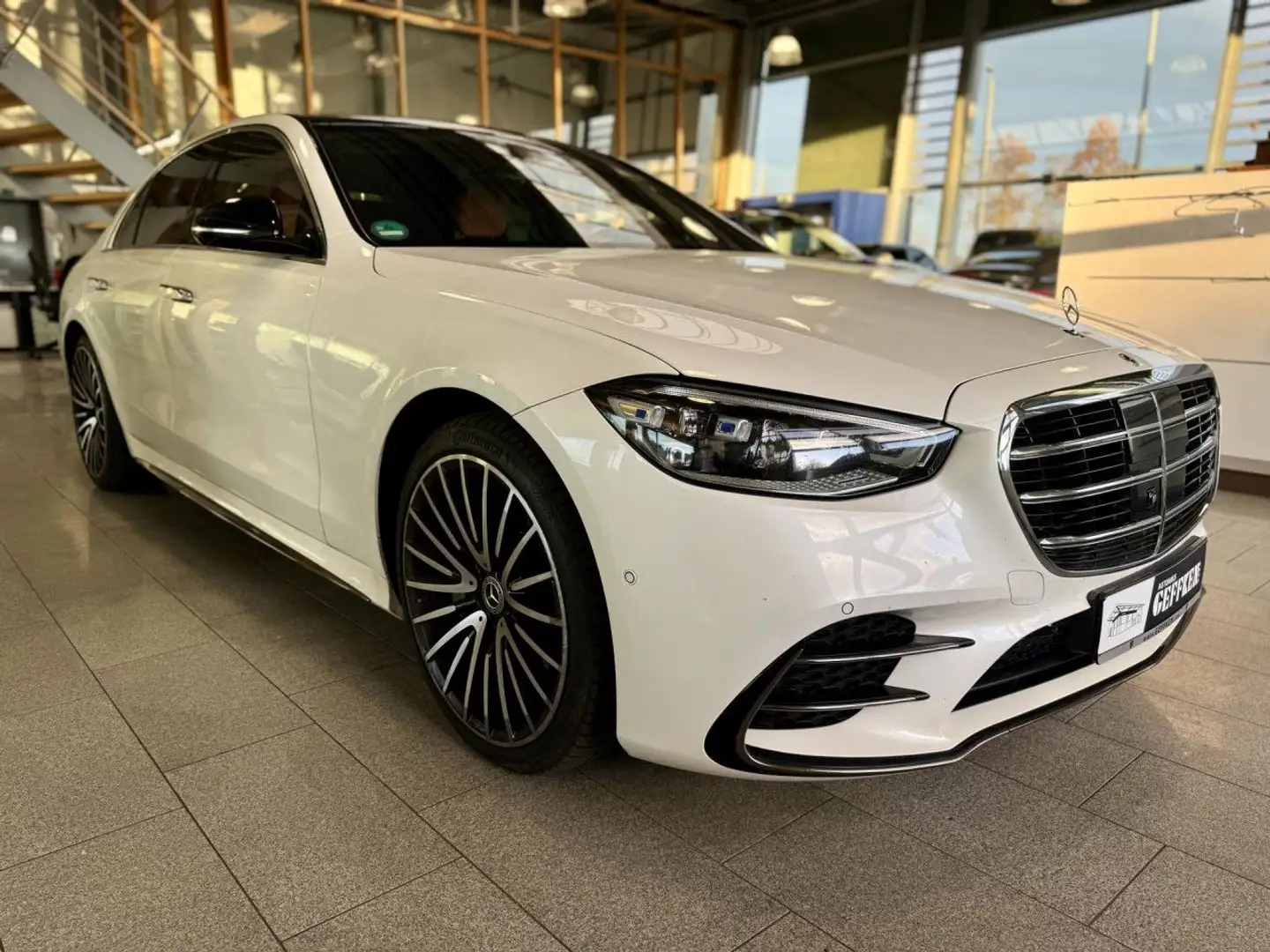 Mercedes-Benz S 400 d 4Matic, Pano, Memory, Burmester, HUD! Navi Alb - 2