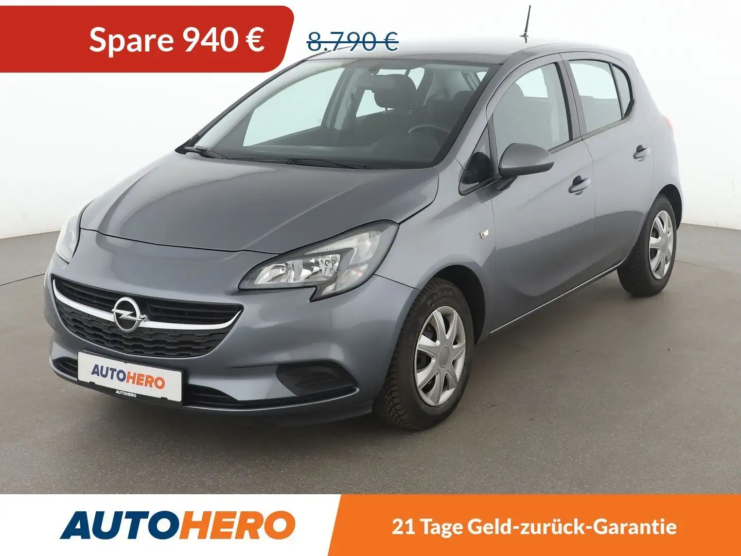 Opel Corsa 1.4 Edition*TEMPO*PDC*KLIMA*GARANTIE* Gris - 1