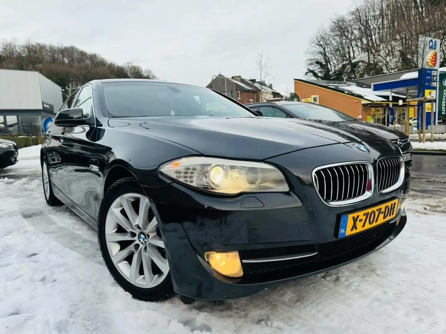 BMW 520 520d Aut. Zwart - 2