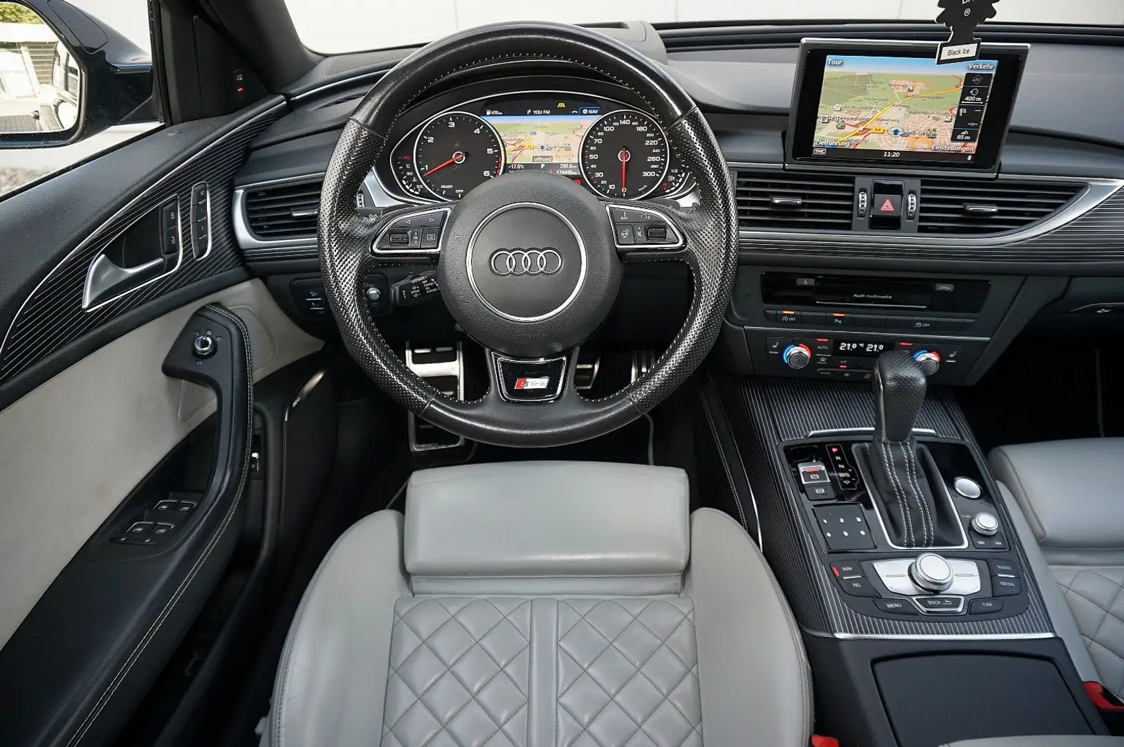 Audi A6 3.0 TDI comp. *UNFALLFREI *8x AUDI SCHECKHEFT Schwarz - 2