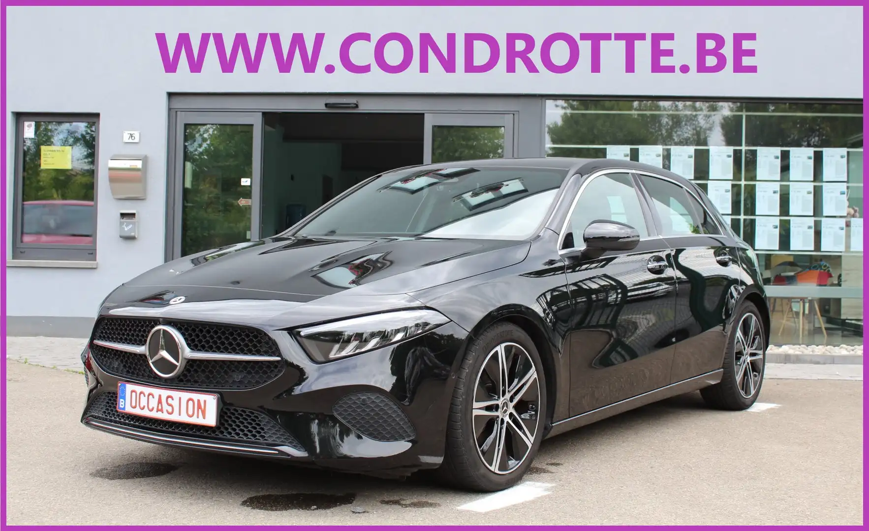 Mercedes-Benz A 180 1.3 ESSENCE 136 CV Luxury Line Zwart - 1