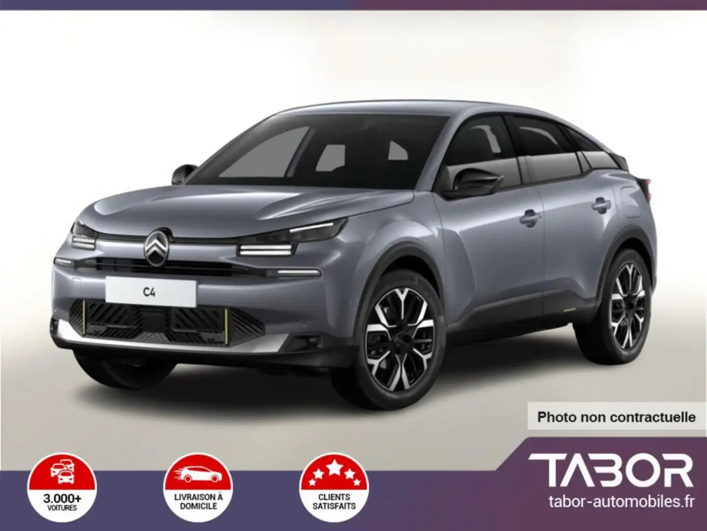 Citroen C4 MHEV 145 eDSC6 MAX FACELIFT GPS ADML Gris - 1