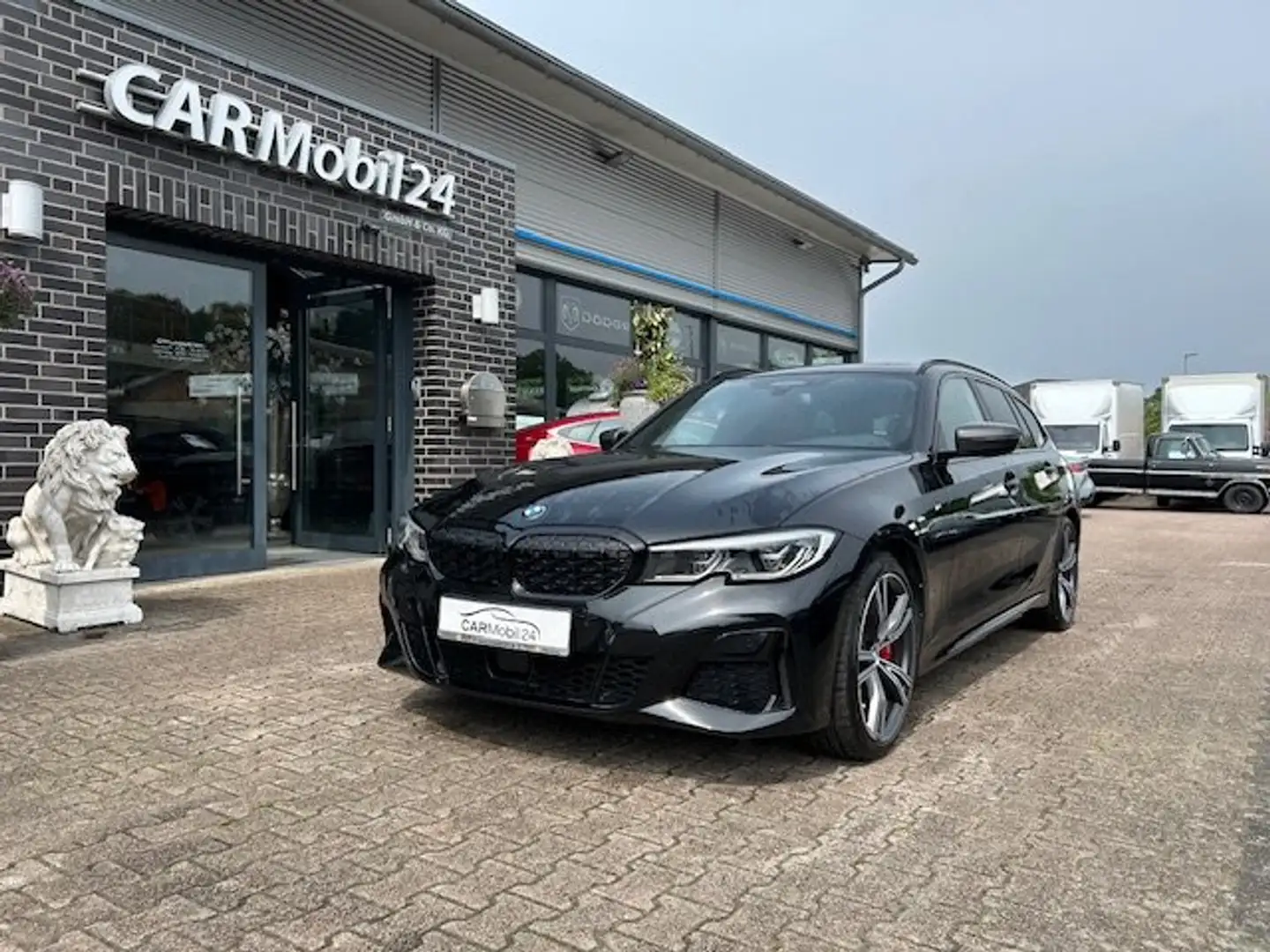 BMW 340 M340d Touring xDrive*HUD*RFK*Pano*AHK*Shadow-Line Czarny - 1