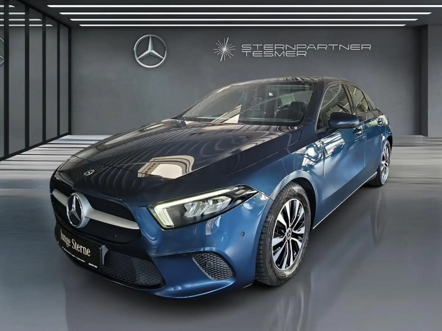 Mercedes-Benz A 180 d LIMOUSINE +KAM.+MBUX+LED+TEMPOMAT+TOTW. Azul - 2